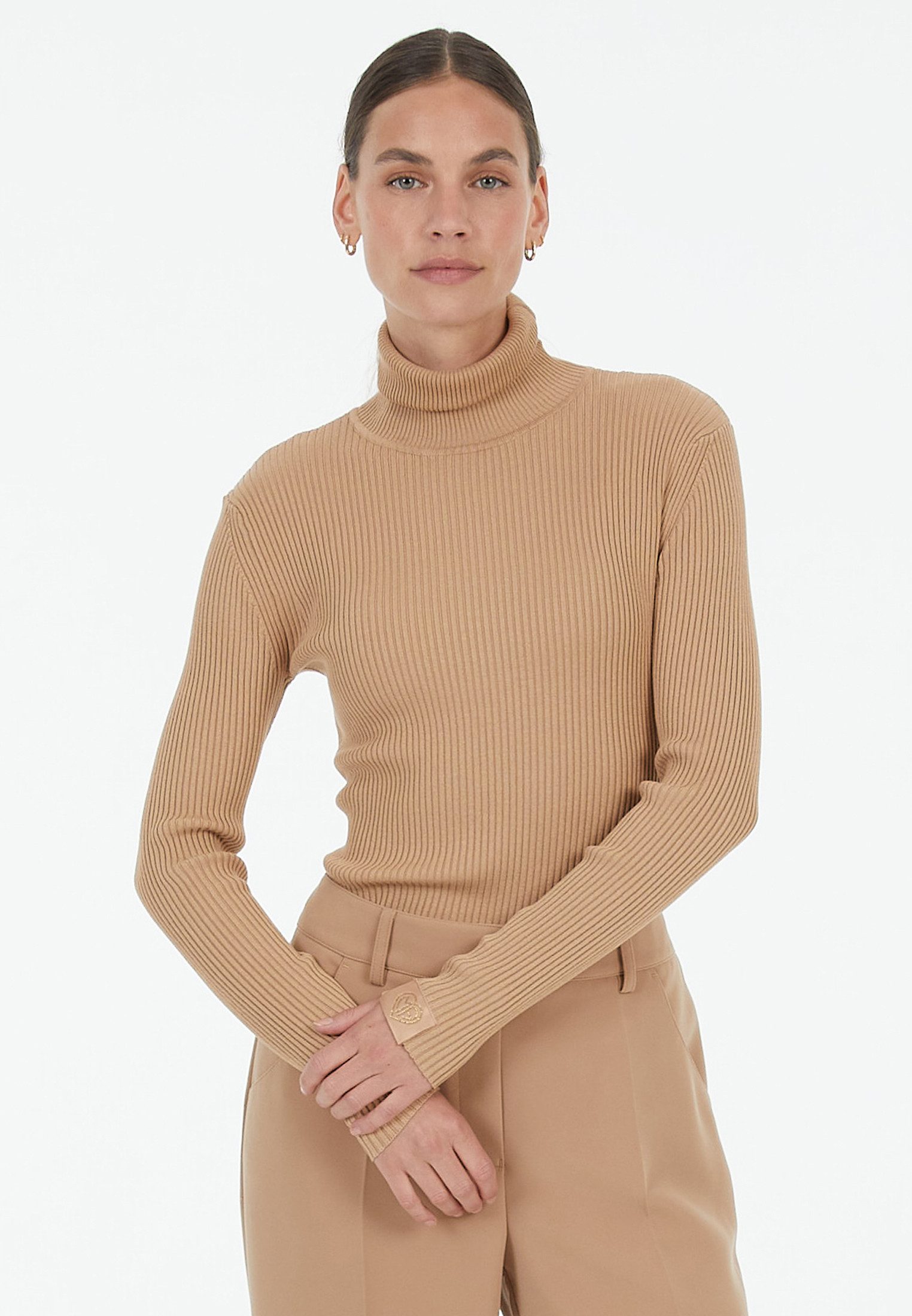 MARC AUREL Stehkragenpullover