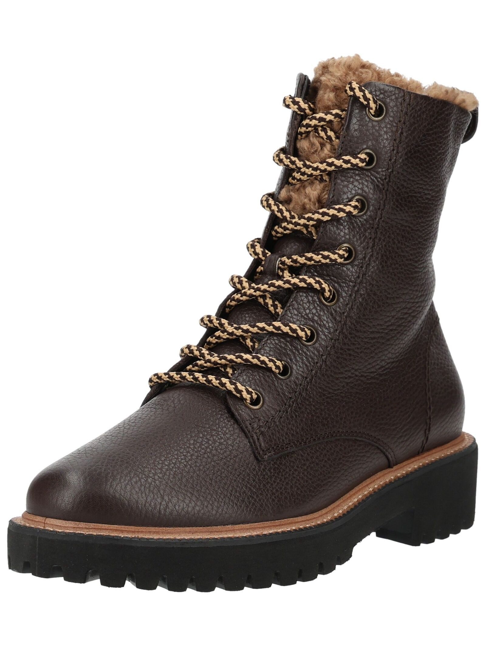 Paul Green Paul Green Stiefelette Glattleder Schnürstiefelette