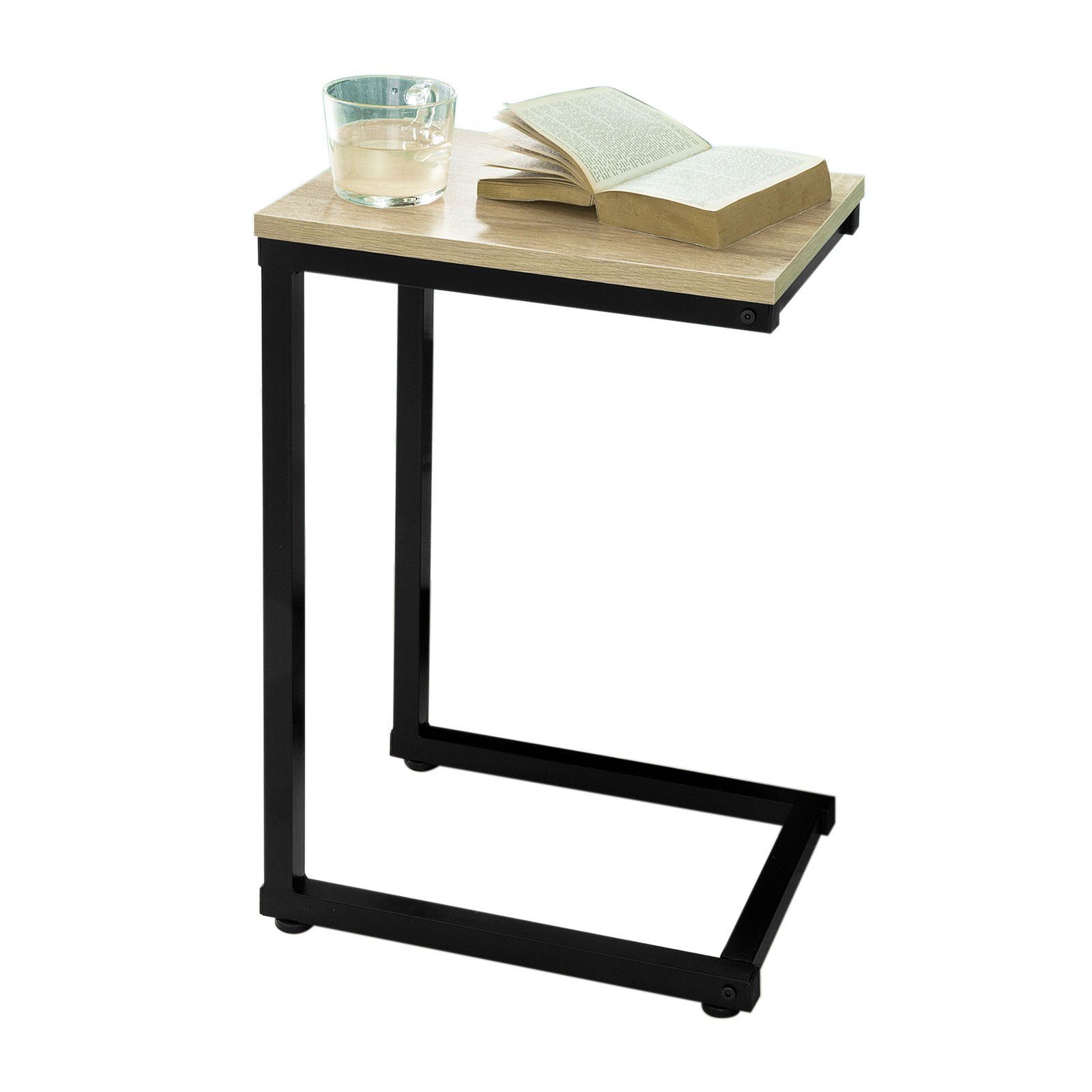 SoBuy Beistelltisch FBT87/44, Betttisch Kaffeetisch Sofatisch Laptoptisch Pflegetisch