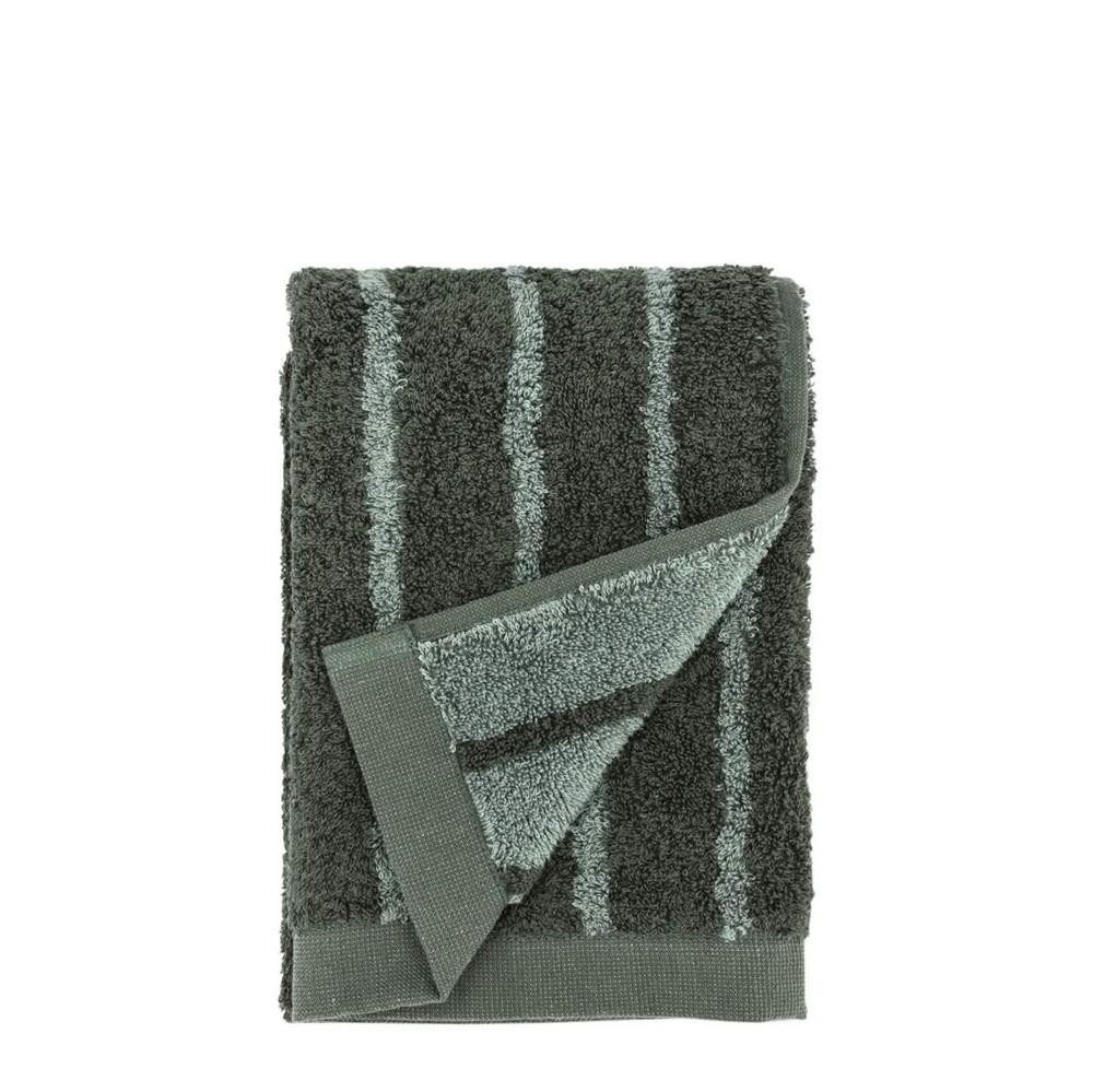 Södahl Handtuch Common, Bio-Baumwolle (kein Set, 1-St), 50x100cm, Double-Face-Optik, Streifen-Look, Bio-Baumwolle