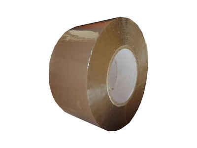 Livepac Office Klebeband 1 Rolle Klebeband Packband 150m X 48mm braun- "High Tack" Extra lang