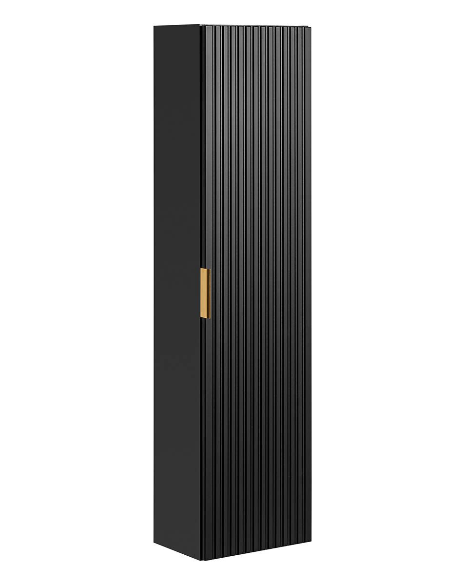 einfachgutemoebel Waschtisch-Set Badezimmer Hochschrank BLACKENED, 1-türig günstig online kaufen