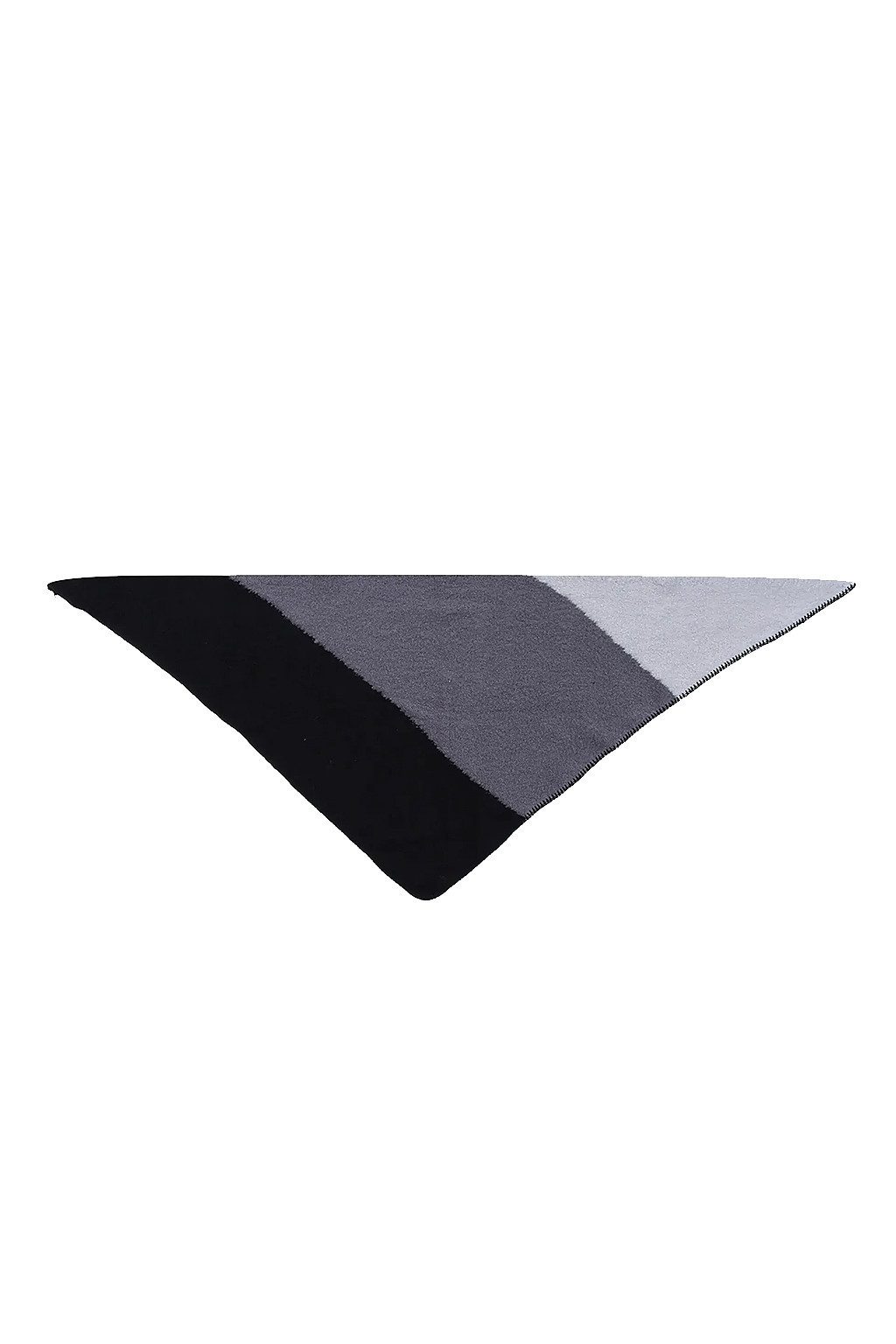 Faera Modeschal Modern mit Kontrastnaht, (1-St), 9429 in Schwarz