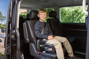 Osann Kindersitzerhöhung Junior Isofix i-Size, ab: 7 Jahren, bis: 12 Jahre, Sitzerhöhung mit Isofix ab 126 cm