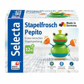 Selecta Stapelspielzeug Stapelfrosch Pepito