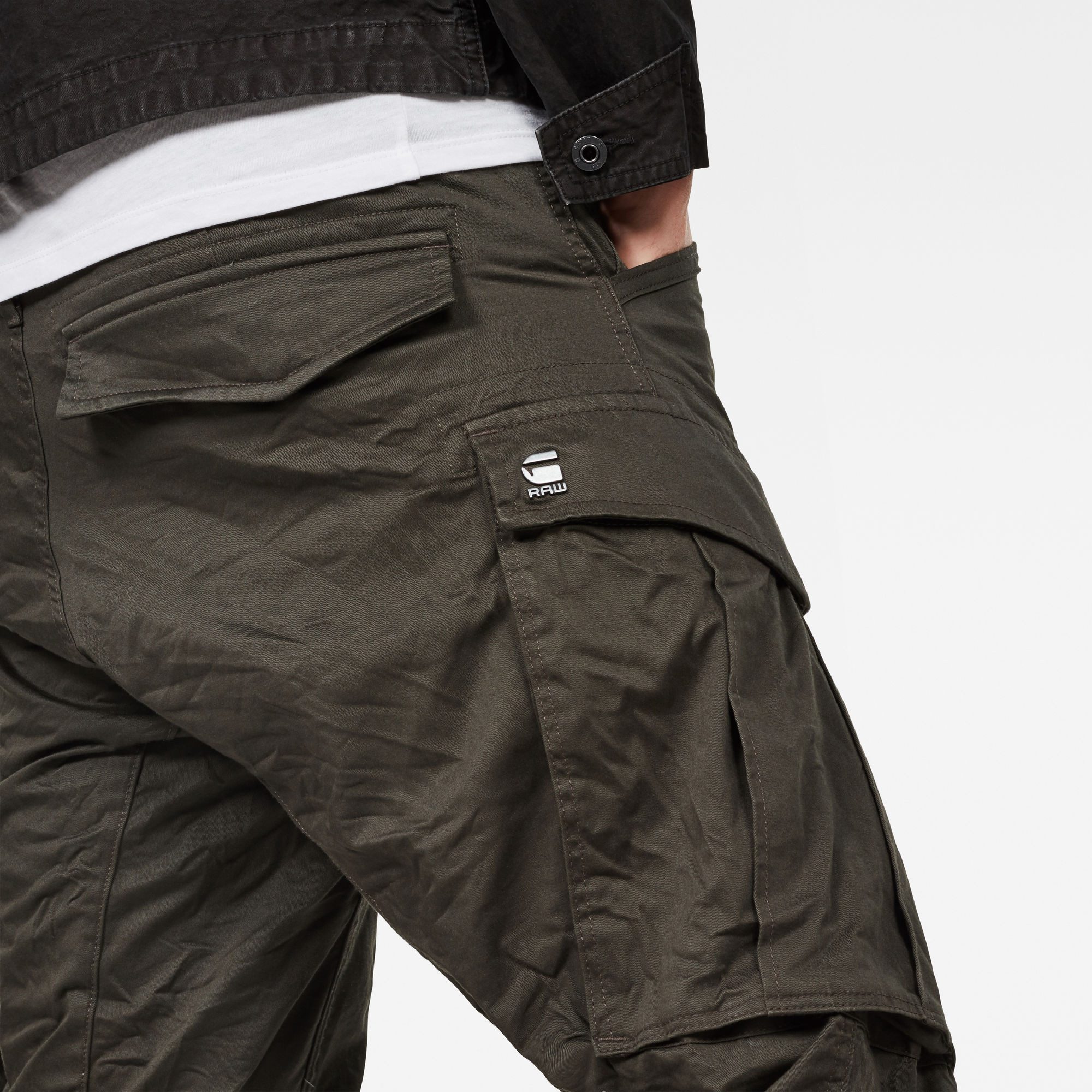 G-STAR Cargohose Hose Rovic zip 3D regular tapered im Tapered Fit
