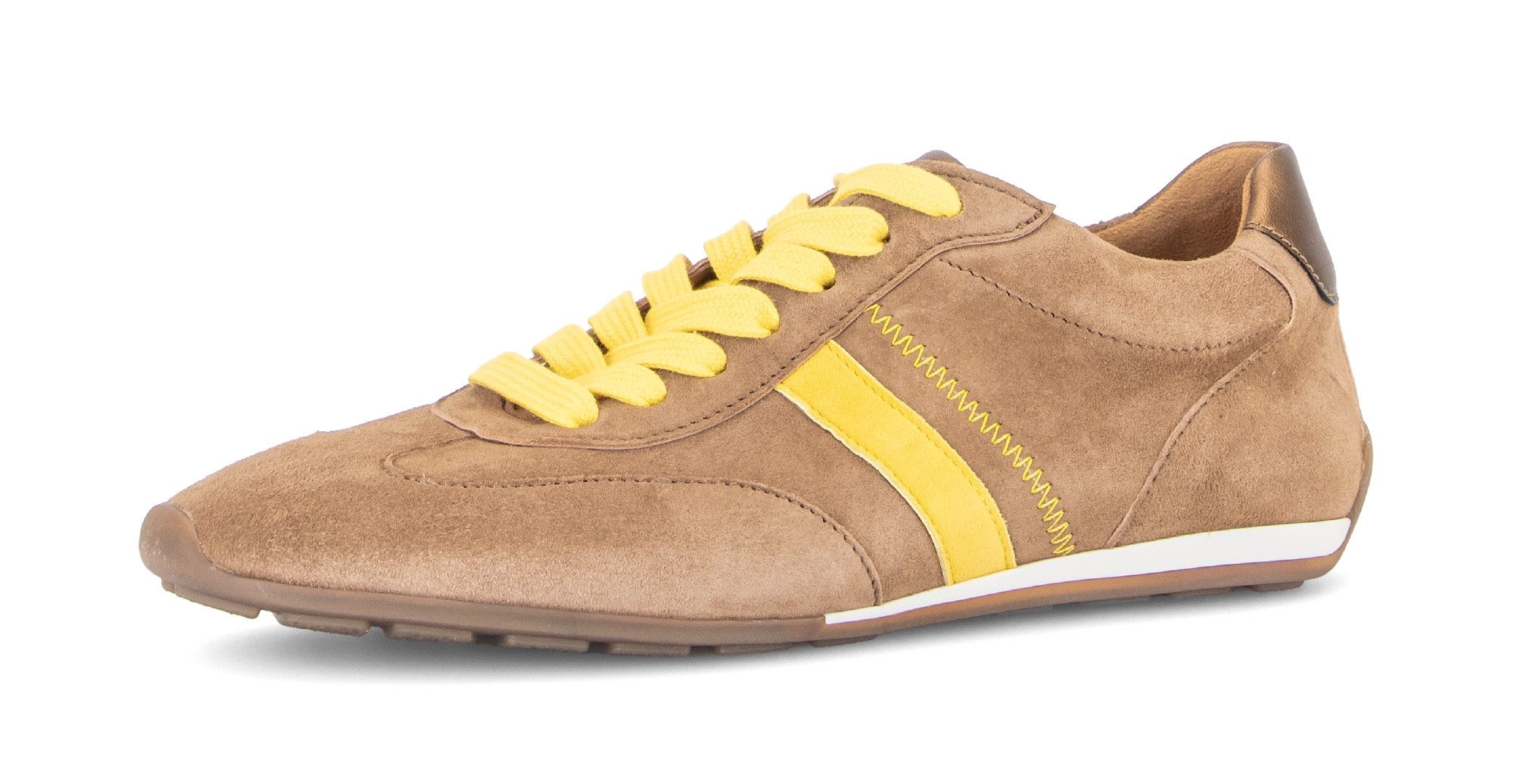 Gabor Sneaker Freizeitschuh, Halbschuh, Schnürer, Kontrastbesatz günstig online kaufen