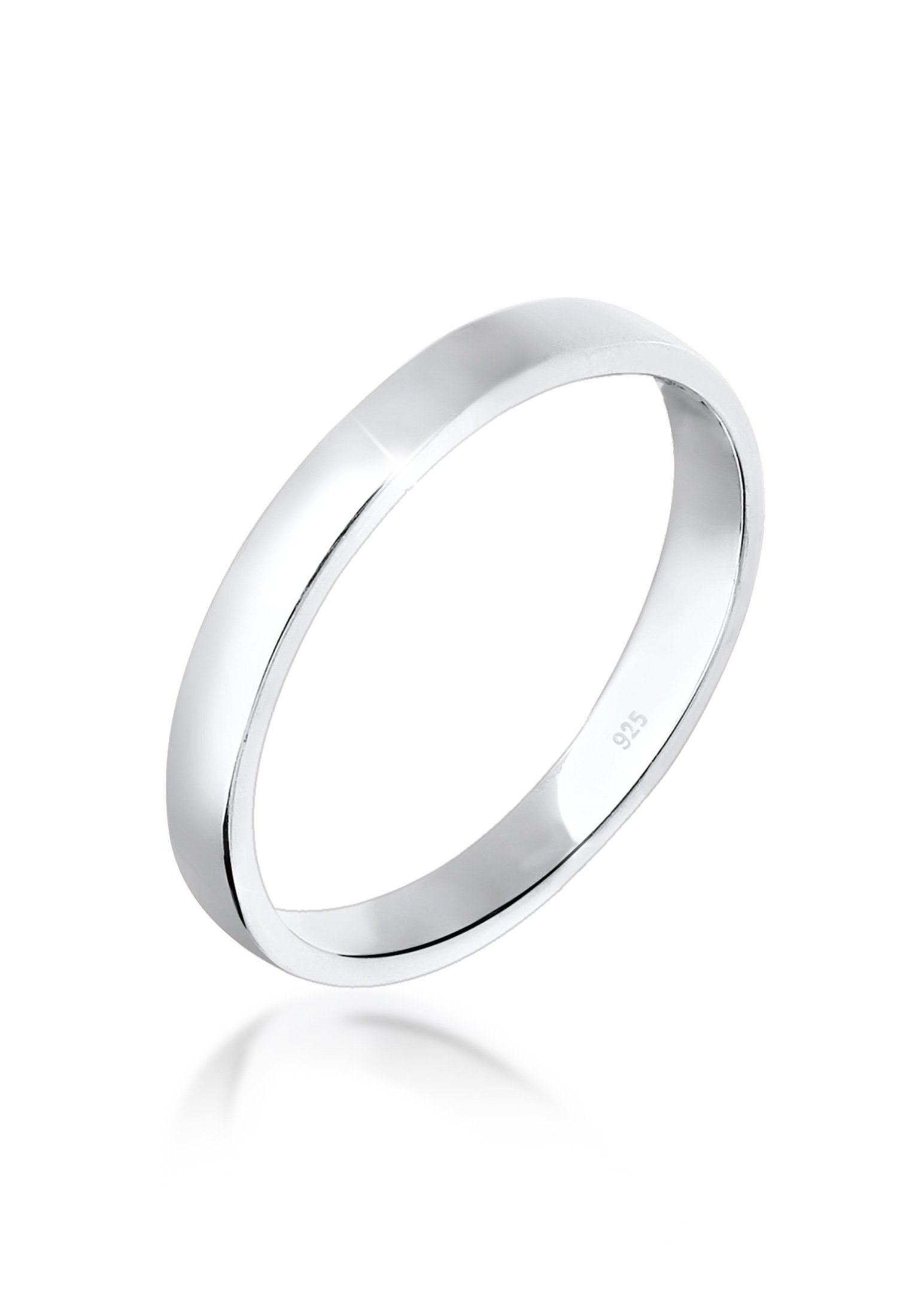 Elli Fingerring Basic Ehering Partnerring Damen 925er Silber, Ehering günstig online kaufen