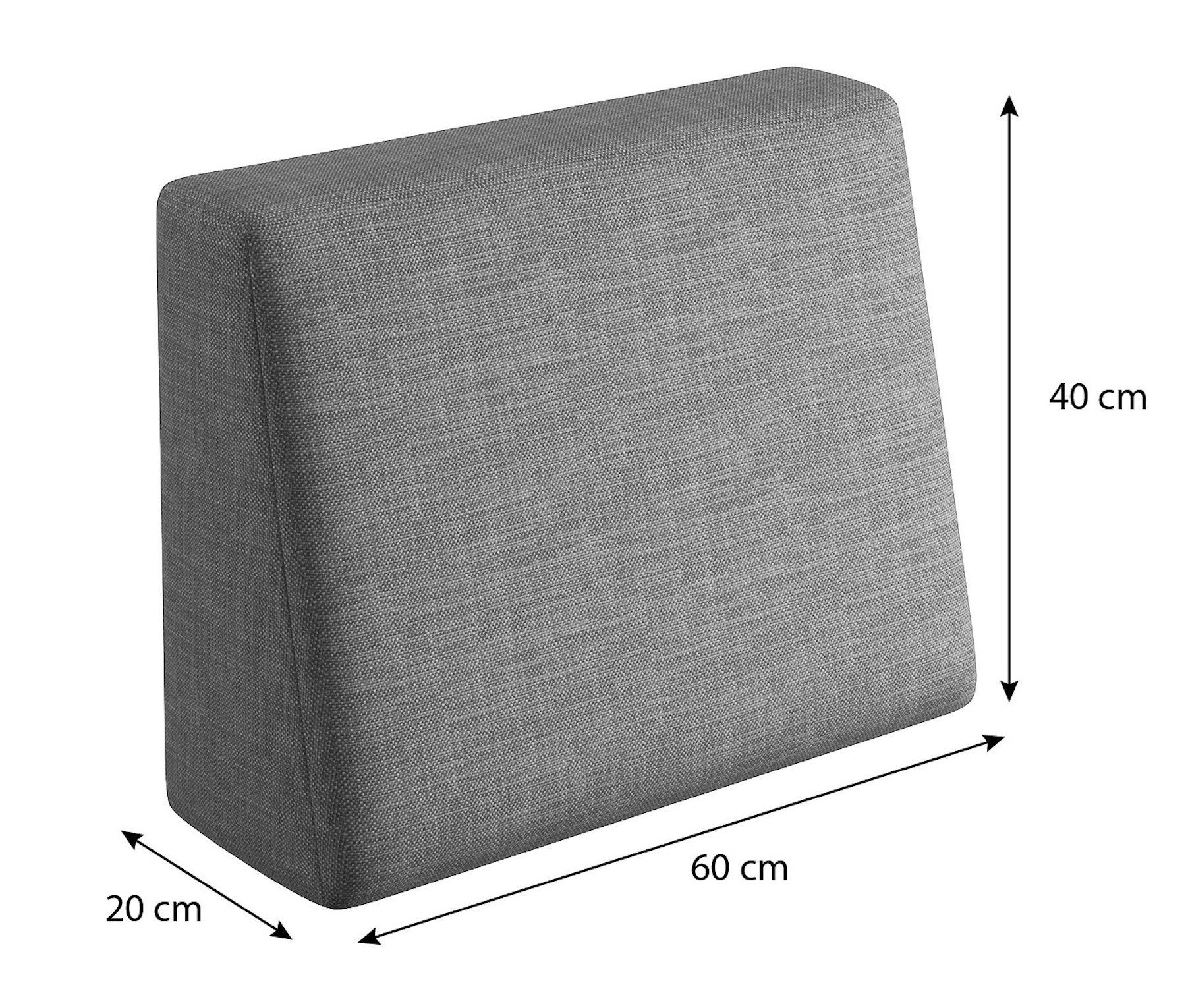 sunnypillow Rückenkissen Palettenkissen mit abnehmbarem Bezug Seitenkissen günstig online kaufen