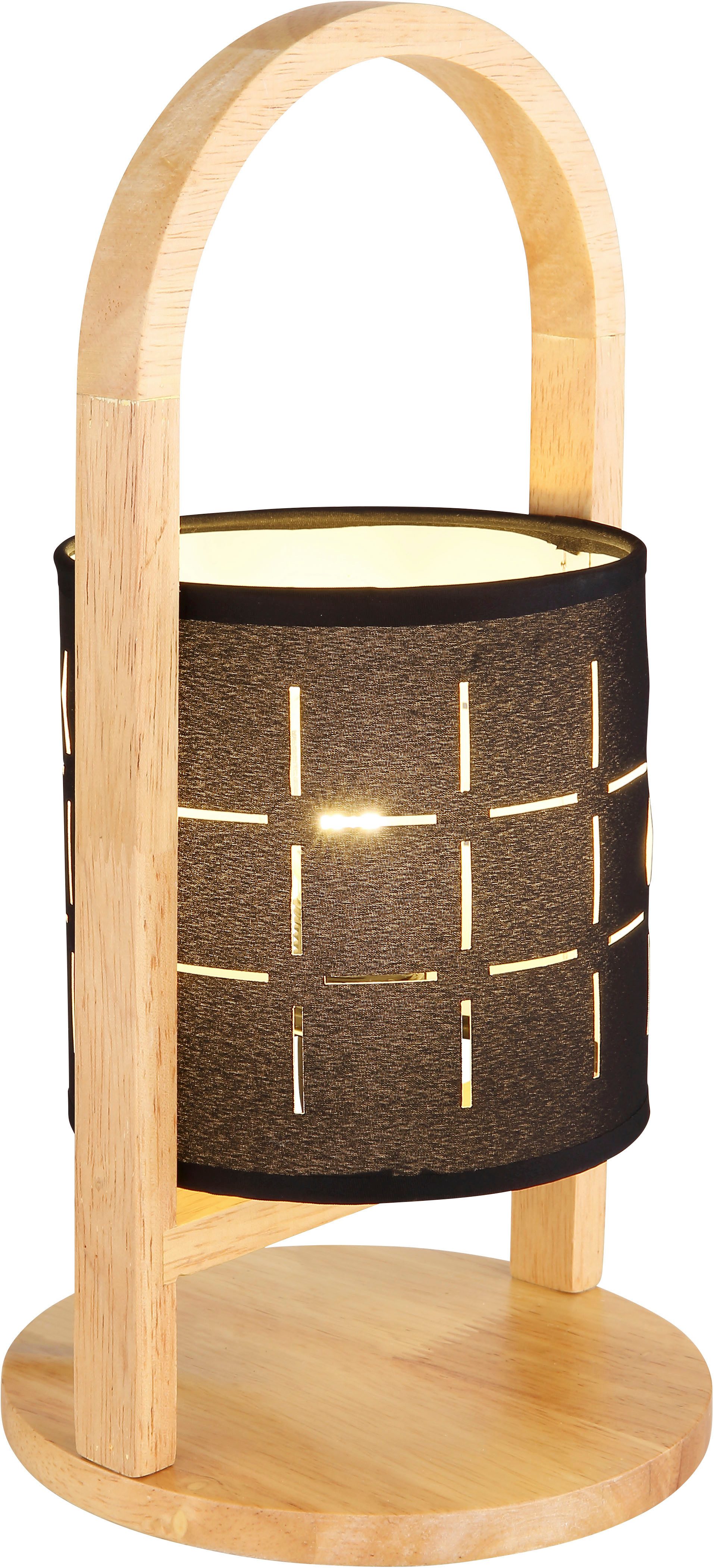 GLOBO LIGHTING Tischleuchte NINJA, ohne Leuchtmittel, Tischlampe Nachttischlampe Deko-Tischleuchte Schlafzimmer