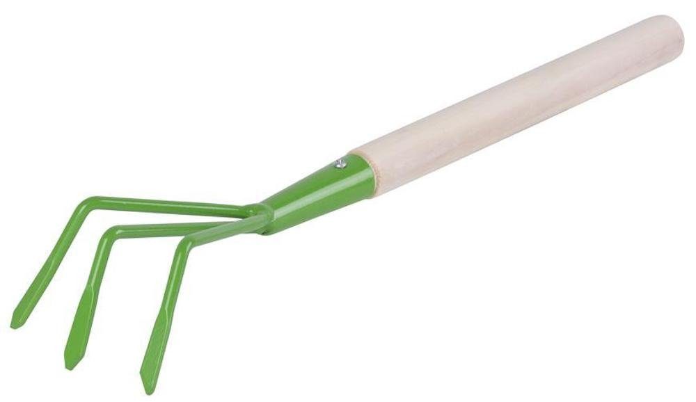 PROREGAL® Gartenrechen Grubber, 3-Punkte