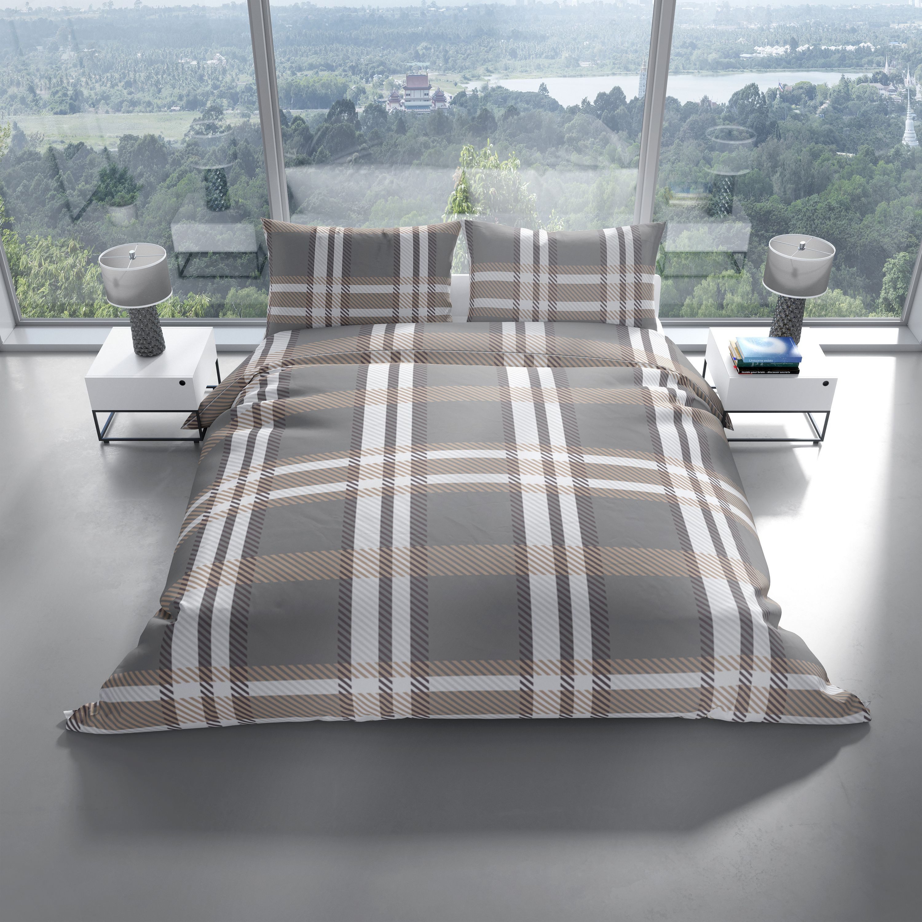 Leonado Vicenti Bettwäsche Winter flauschig warm, Fleece, 2 teilig, Thermof günstig online kaufen