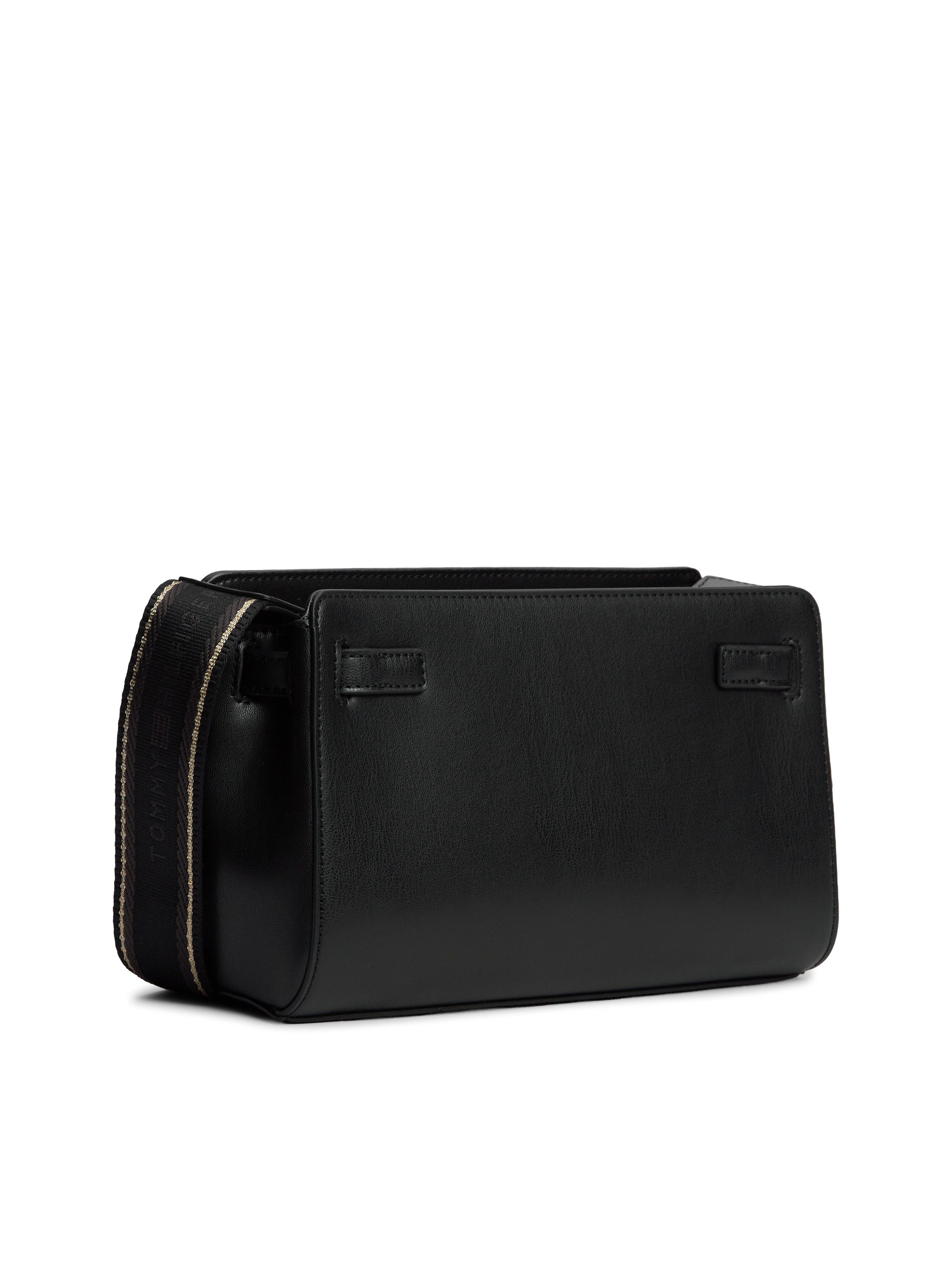 Tommy Hilfiger Mini Bag TH JOY CROSSOVER, Damen Schultertasche, Umhängetasche mit goldfarbenem TH-Logo