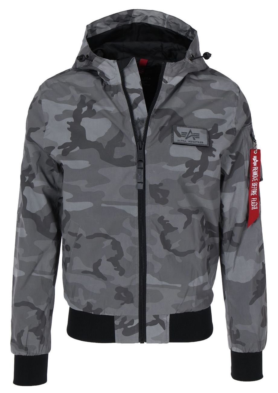 Alpha Industries Bomberjacke MA-1 LW Hooded Refl. Camo