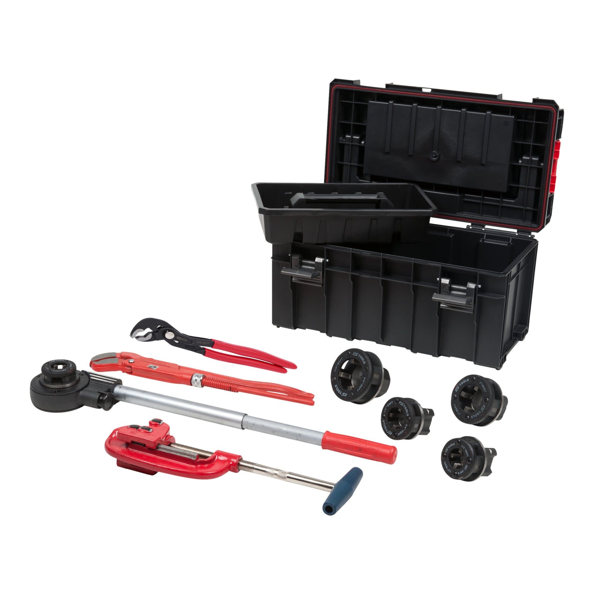 KS Tools Werkzeugkoffer KS Tools Sanitär-Werkzeug-Satz, 8-teilig