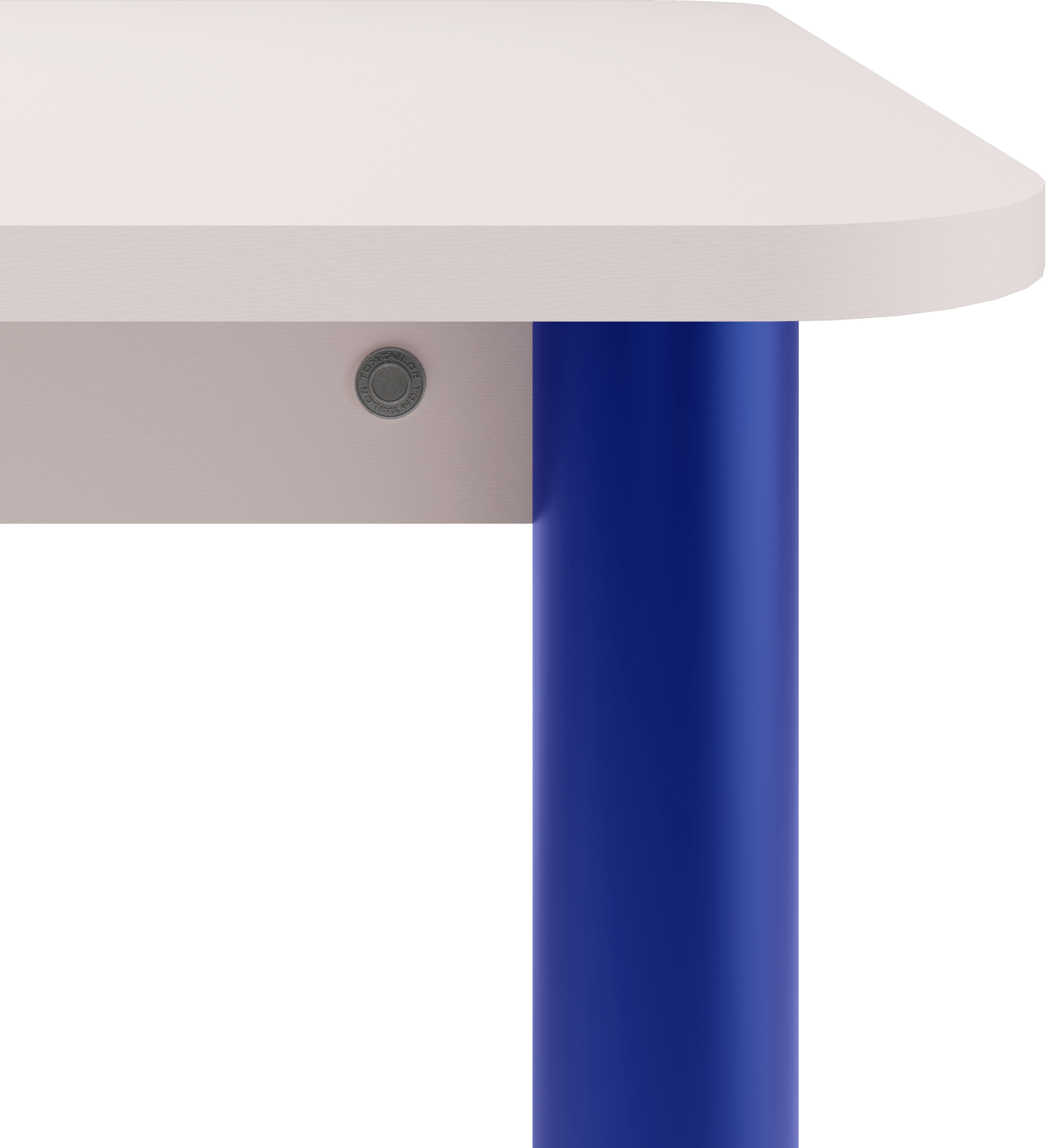 TOM TAILOR HOME Esstisch COLOR TABLE (1-St), Esstisch, 4-Fuß, 3 Größen, 3 Dekorfarben, 4 Fußfarben, ABS-Kante