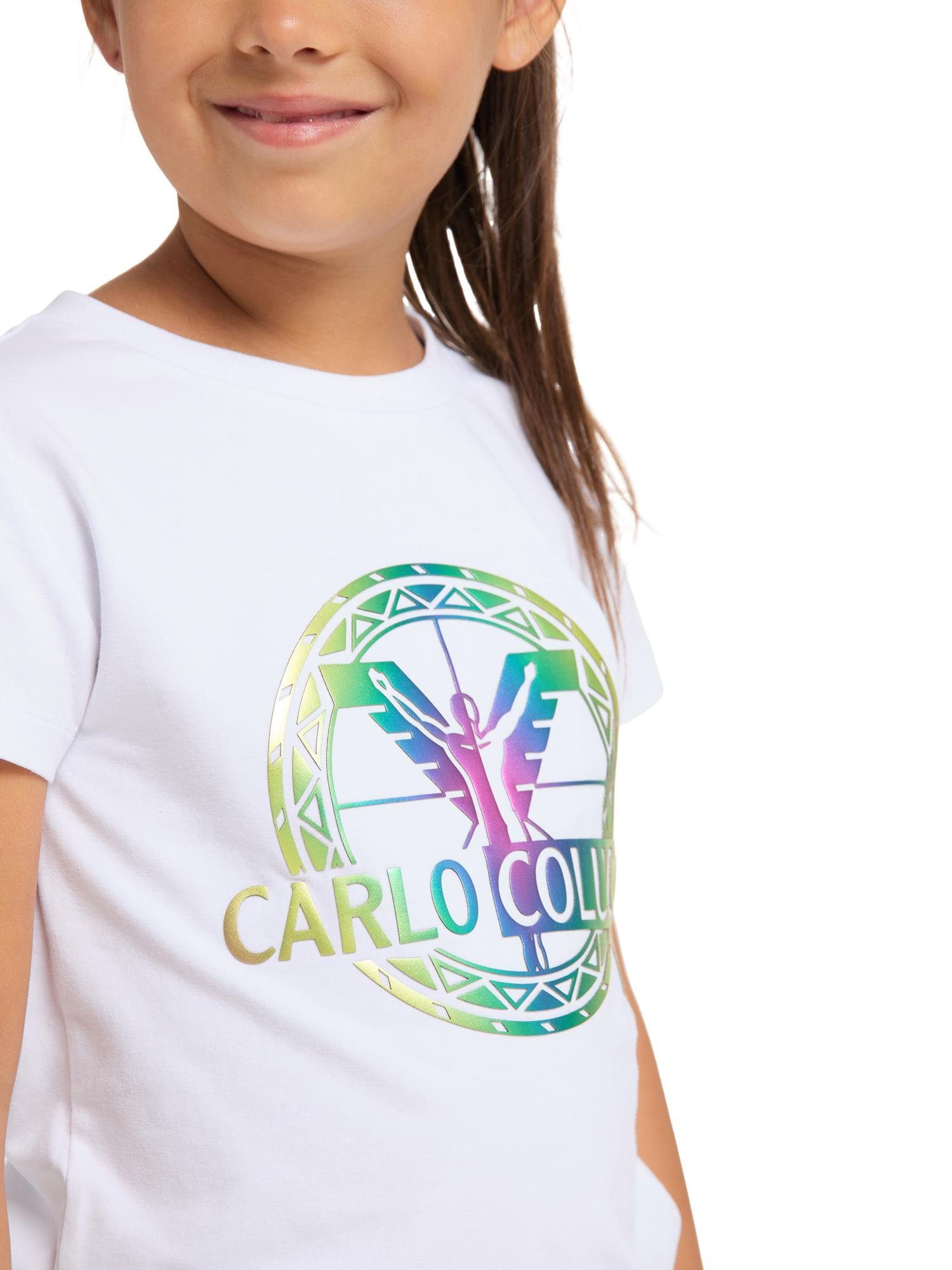 Weiß COLUCCI CARLO Canazei T-Shirt