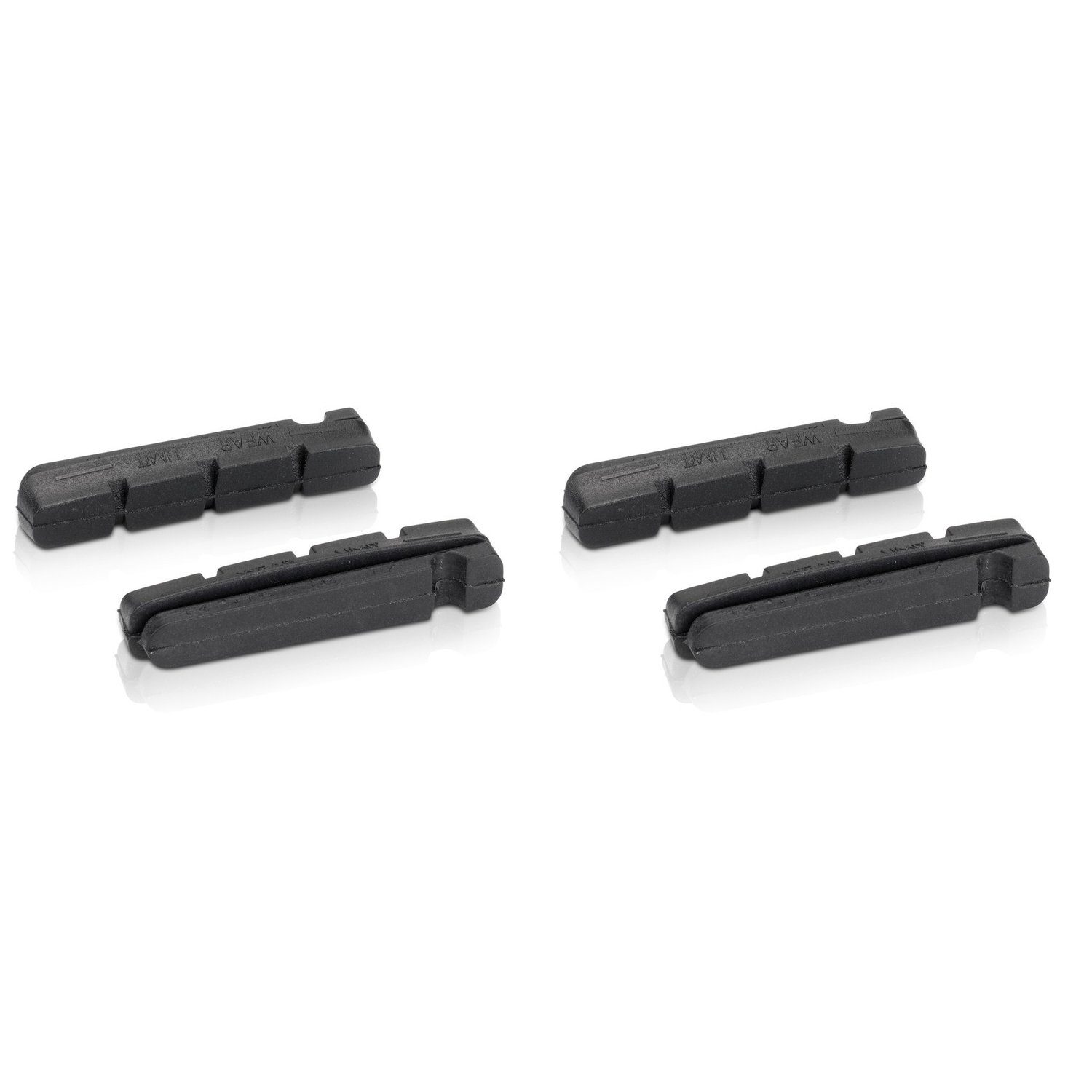 XLC Bremsbelag Ersatzbremsgummi, für Alufelgen, Shimano Type