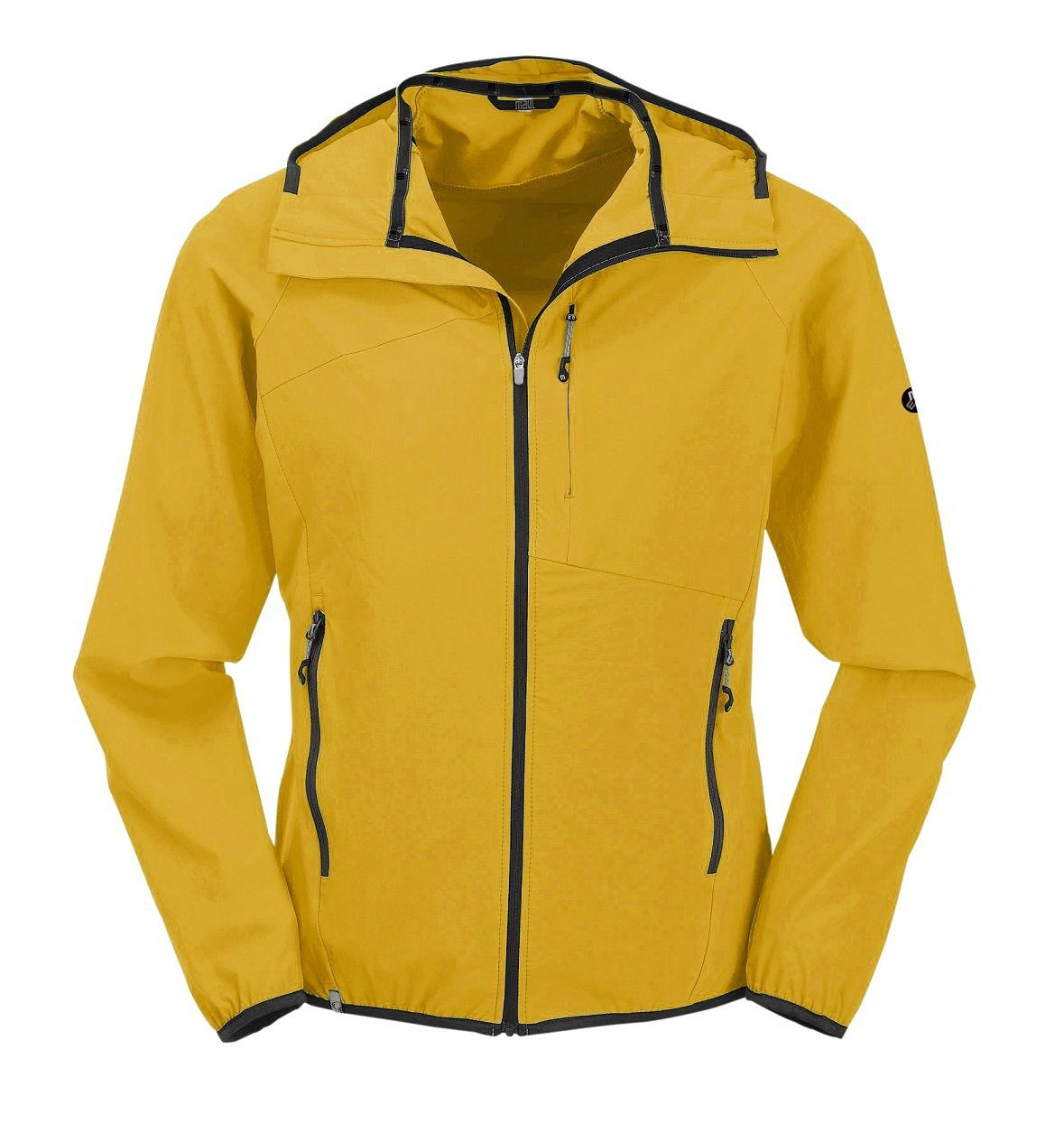 Maul Funktionsjacke Alpelhorn II - sportliche Stretchjacke mit Kapuze, atmungsaktiv