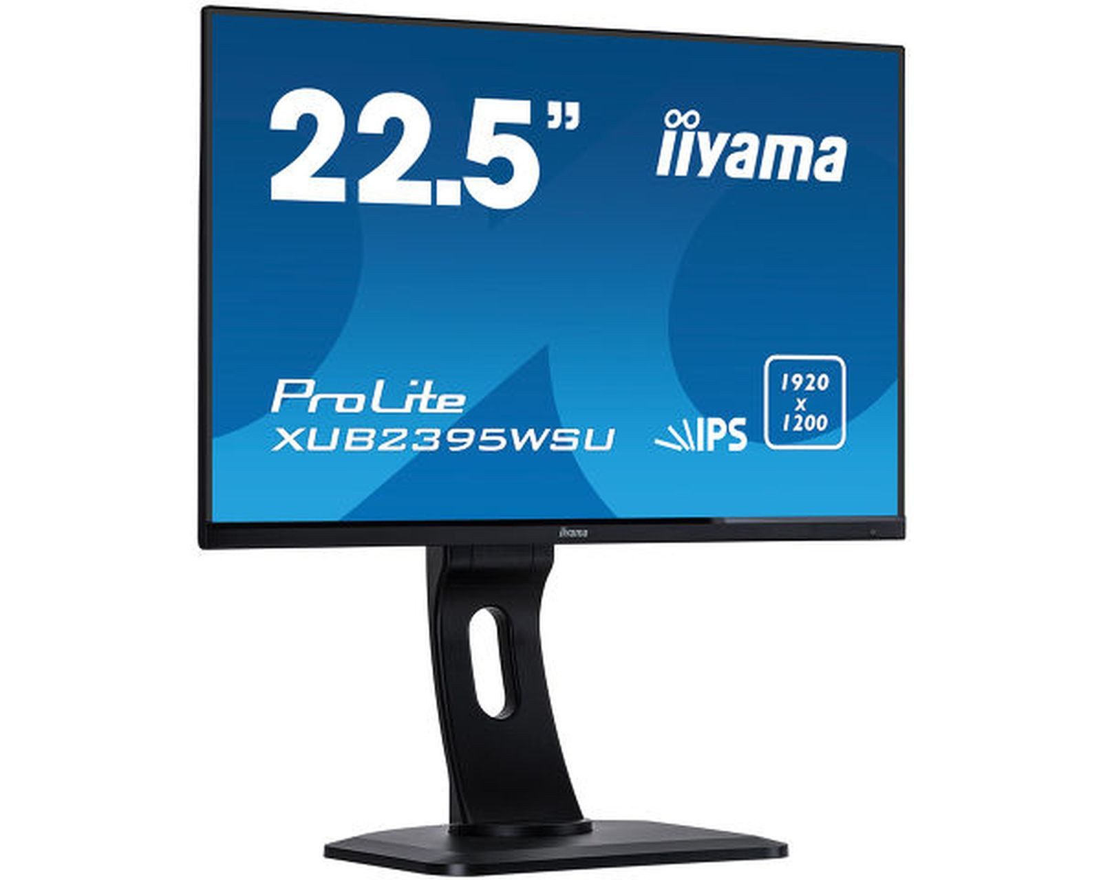 Iiyama ProLite XUB2395WSU-B1 Computerbildschirm 57,1 cm (22.5) 1920 x 120... TFT-Monitor (1920 x 1200 px, WUXGA, 4 ms Reaktionszeit, IPS, Adaptive-Sync, Lautsprecher, HDCP, Kopfhörerbuchse, Höhenverstellbar)