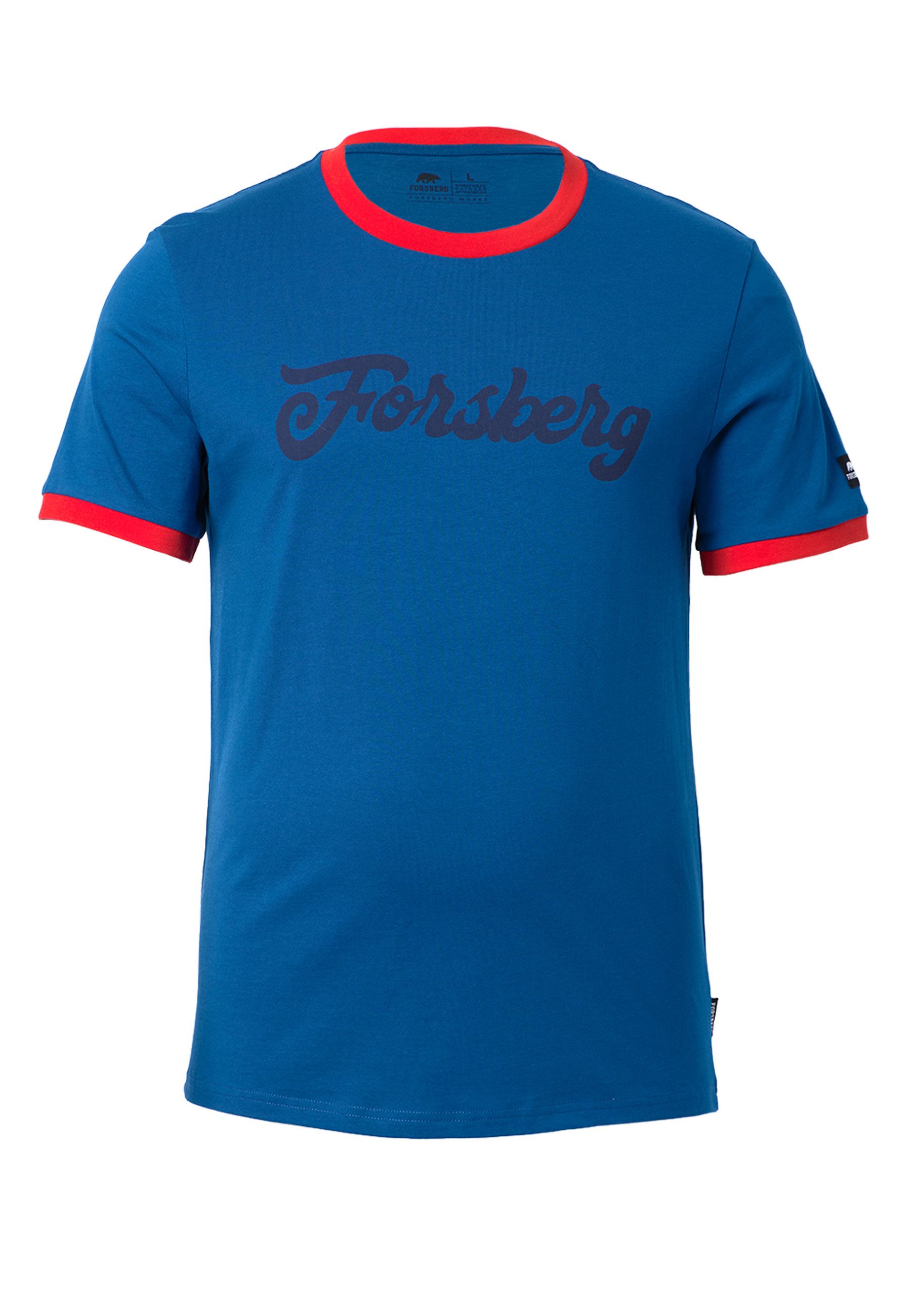 FORSBERG T-Shirt mit Vintage Logo günstig online kaufen