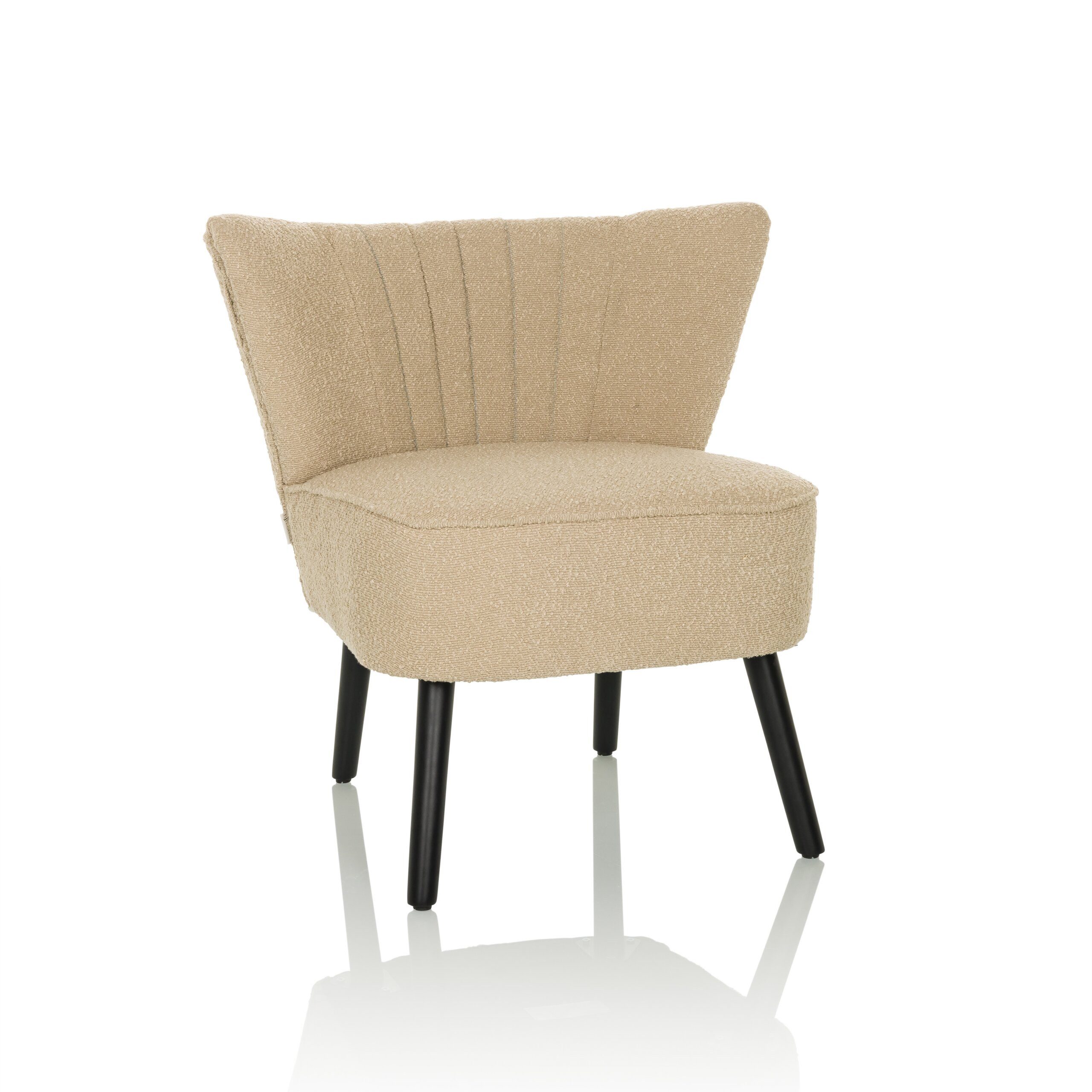 hjh LIVING Loungesessel MANISO Sessel Stoff 1 St., Fernsehsessel Lesesessel Sessel Polsterstuhl Teddy