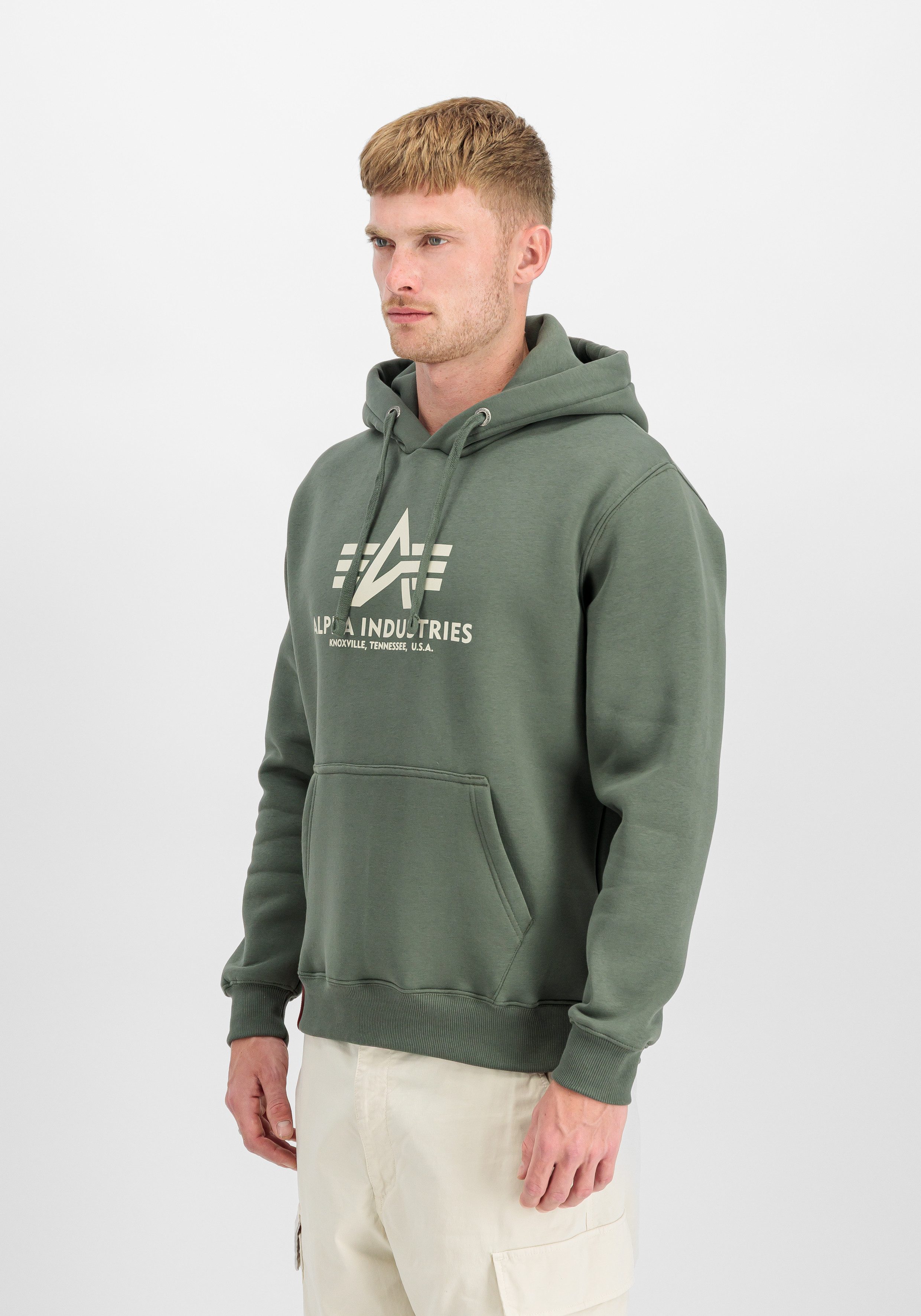 Alpha Industries Kapuzensweatshirt Basic Hoody Baumwollmischung, regular fi günstig online kaufen