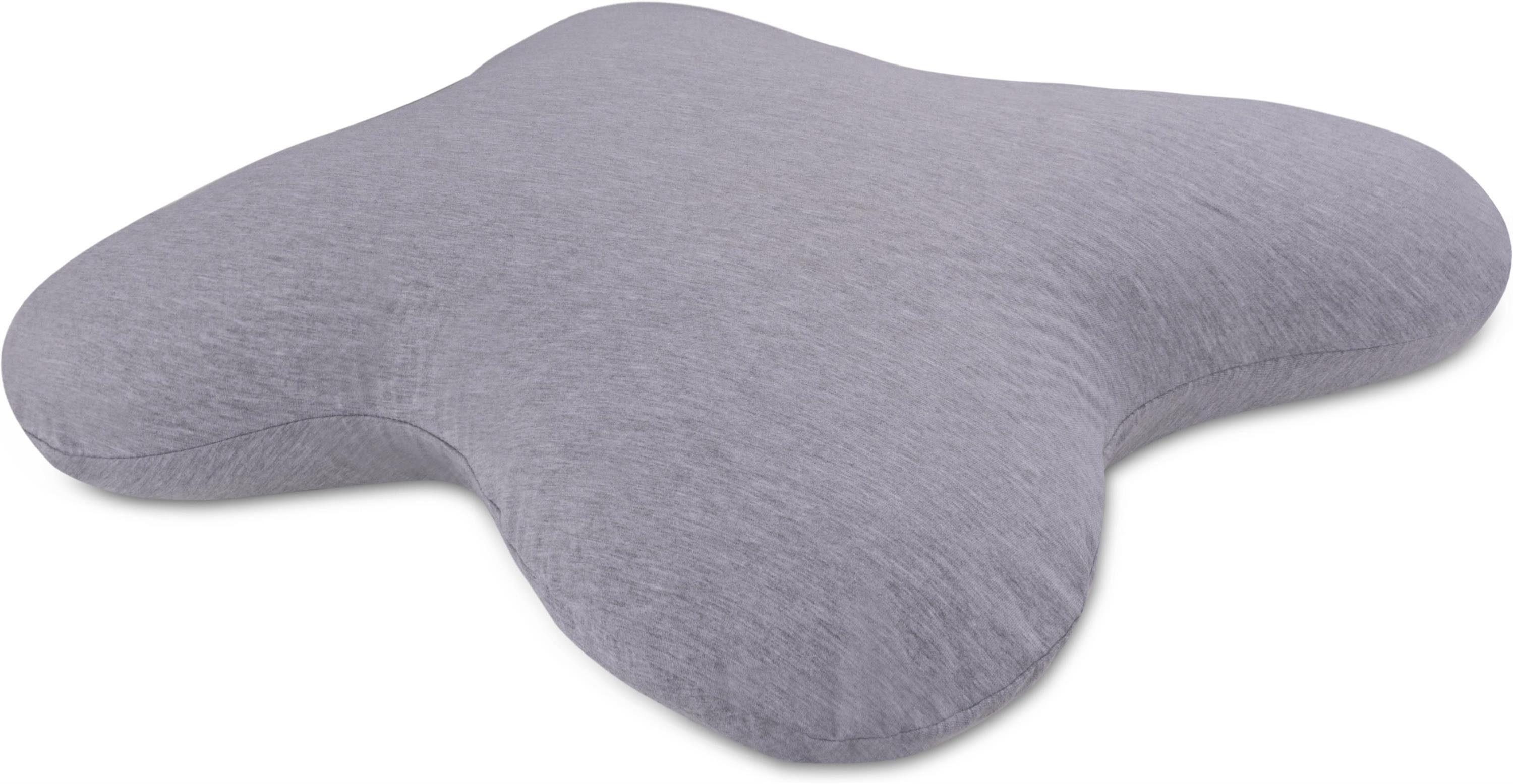 Aspero Visko-Kissen Viscoelastisches Nackenkissen Maicao, Füllung: PUR-Kaltschaum, Bezug: 60 % Polyester, 40 % Viskose, Kopfkissen - Nackenstützkissen inklusive Bezug