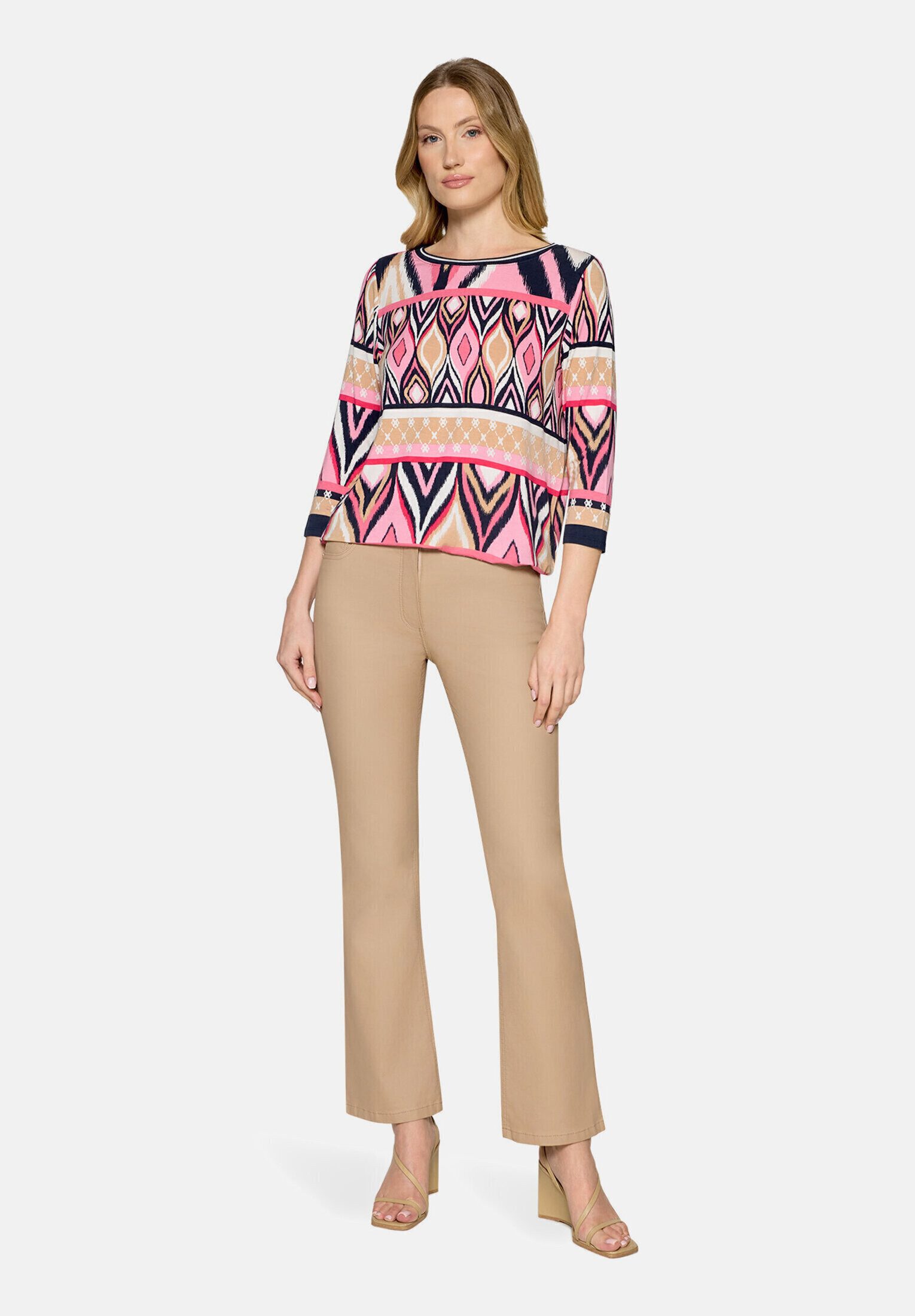 Betty Barclay 3/4-Arm-Shirt Damen mit Tunnelzug (1-tlg)
