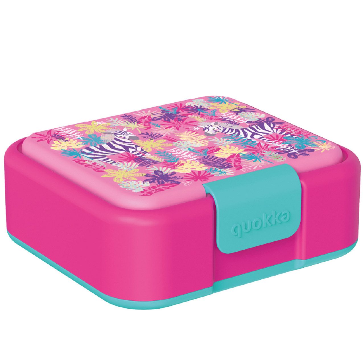 Quokkabottle Lunchbox Twist Kids Brotdose Doppelwand Kinder Lunchbox 4-Fächer, Vier praktische Fächer