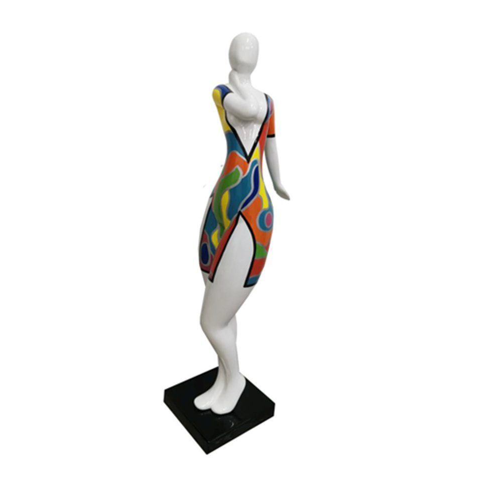 JVmoebel Skulptur Moderne Skulptur Dekoration Figur Statuen Deko Statue Abstrakter 102 cm Plastik