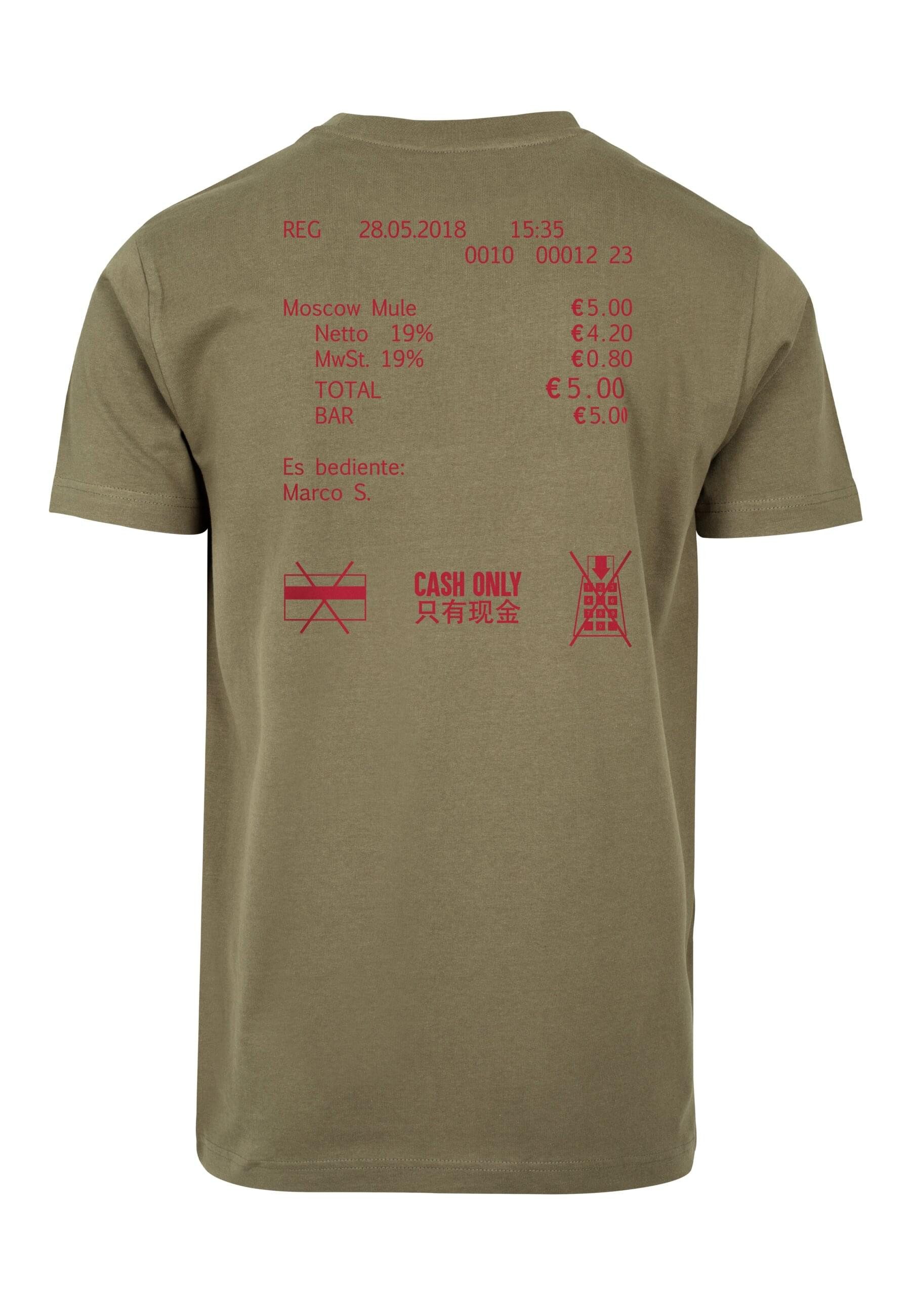 MisterTee Kurzarmshirt MisterTee Herren Cash Only günstig online kaufen