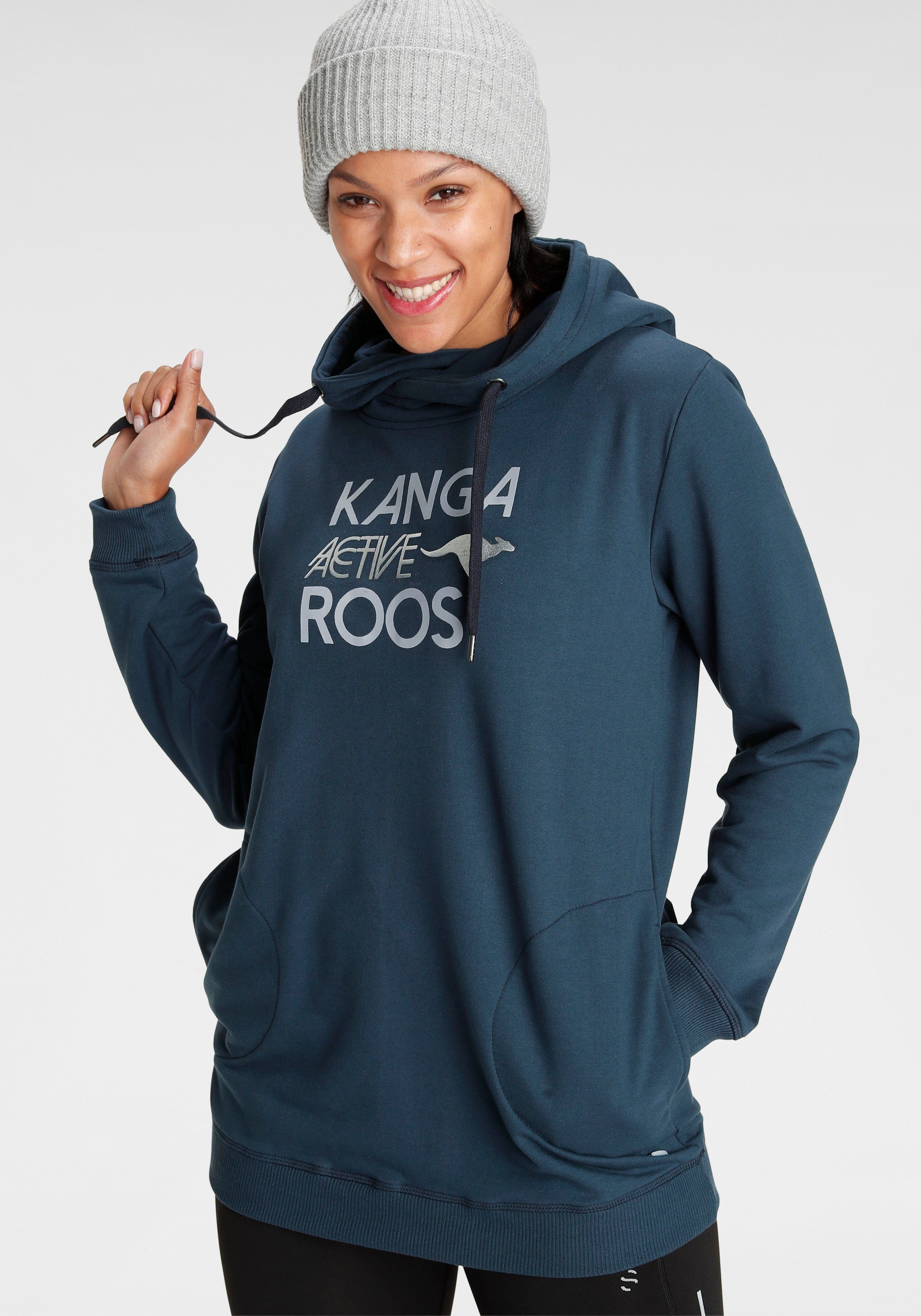 KangaROOS Sweatshirt marine Große Größen