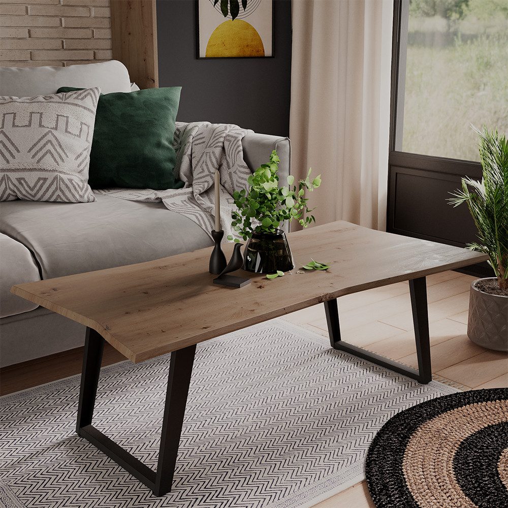 Vicco Couchtisch Yan, Artisan, 120 x 60 cm (1-St)
