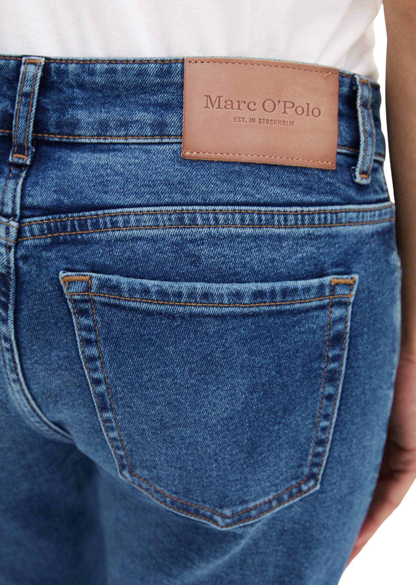 Marc O'Polo Regular-fit-Jeans aus Bio-Baumwolle-Mix