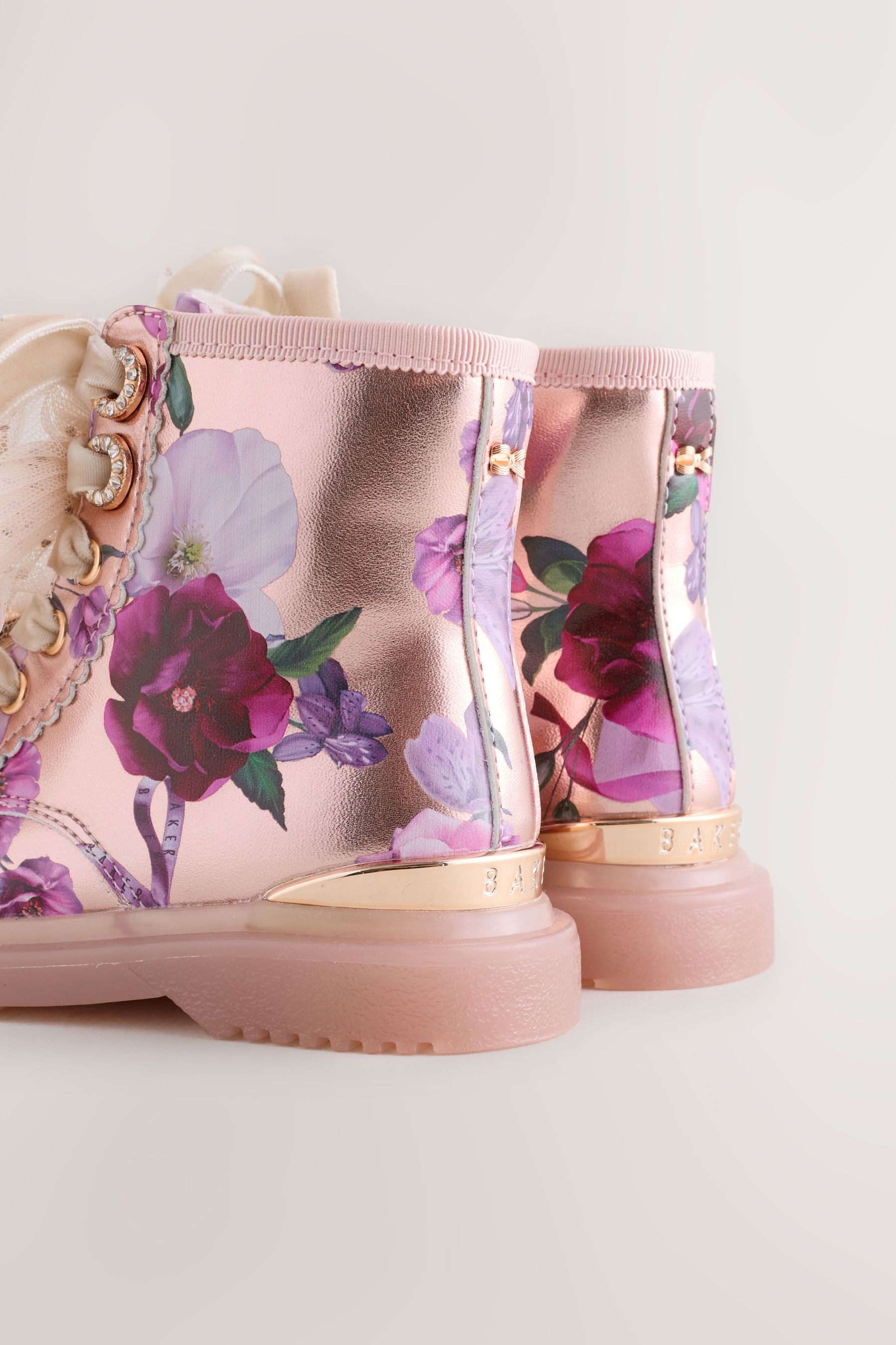 Baker by Ted Baker Baker by Ted Baker Geblümtes Schnürstiefel Mädchen Stiefel (1-tlg)