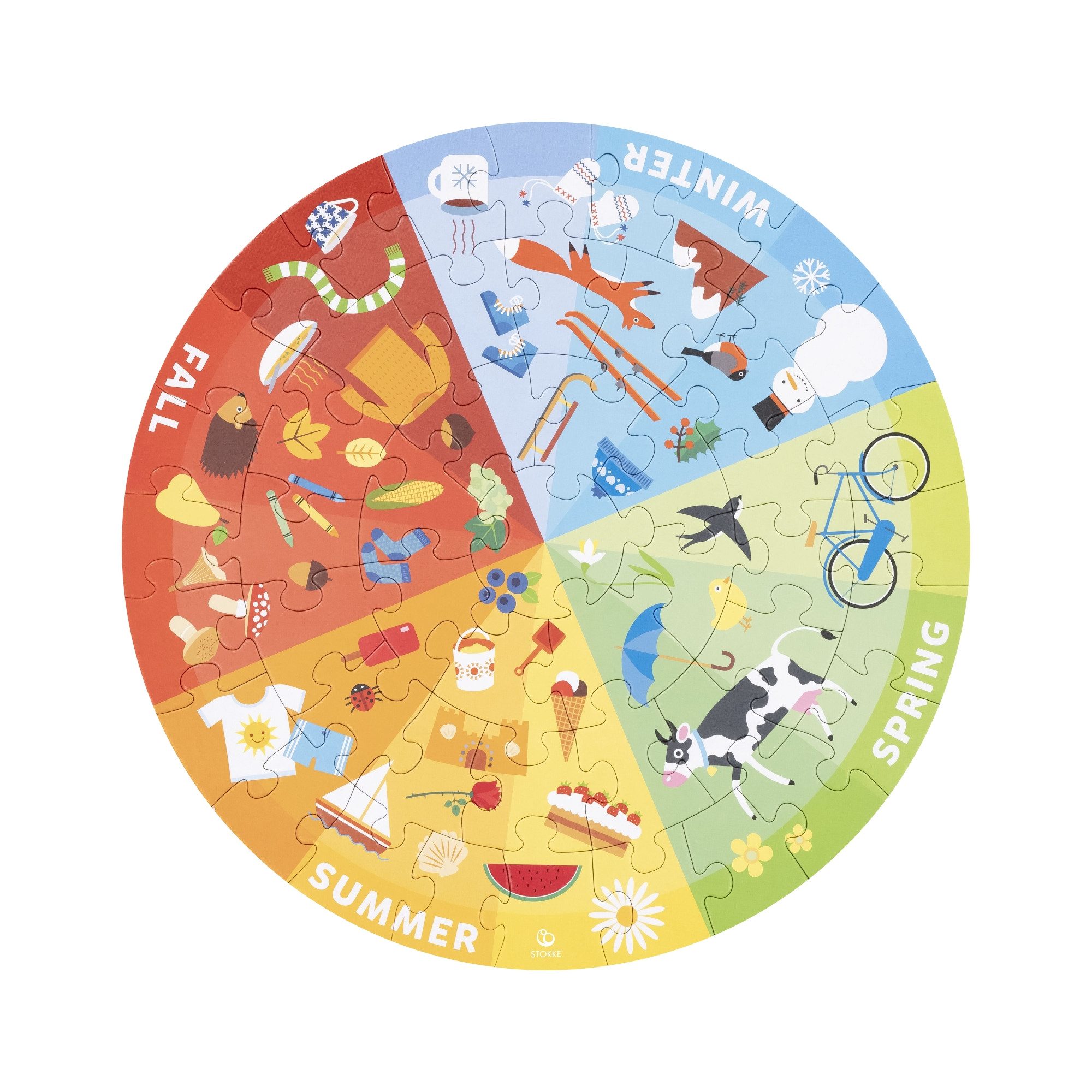 Stokke Puzzle MuTable™ Puzzle V2, 88 Puzzleteile