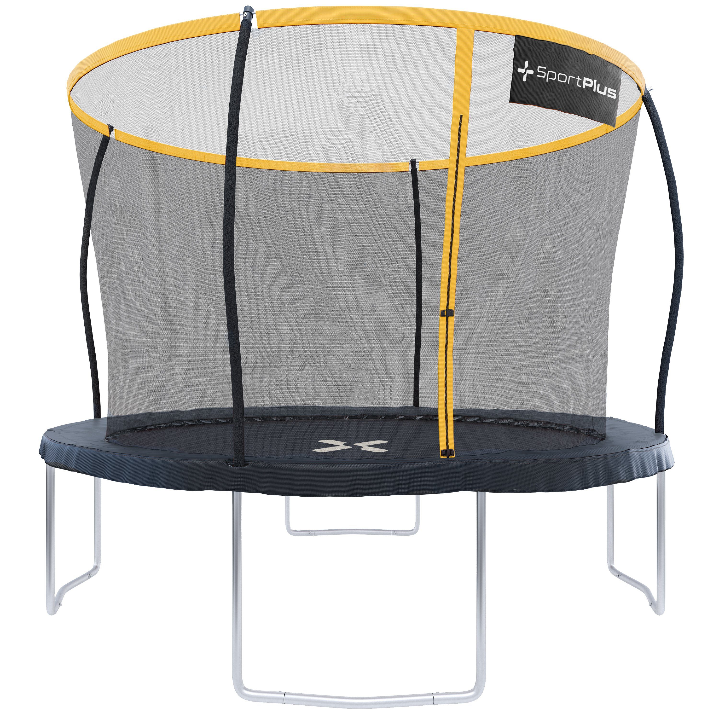 SportPlus Gartentrampolin SP-T-305-SG, Ø 305 cm, Gartentrampolin, Ø 305 cm, TÜV SÜD Geprüfte Sicherheit, SP-T-305-SG