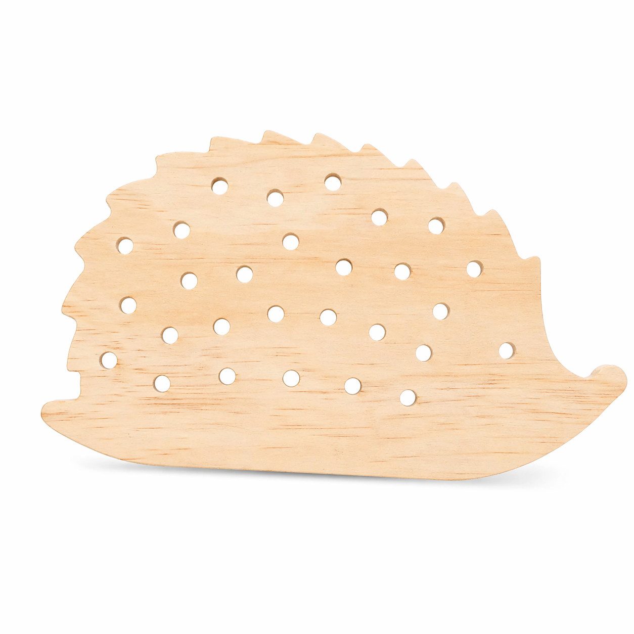 esschert design Blumenständer Blumensammler Igel aus Holz, 19,8 cm, mit 28 Löchern (1 St)