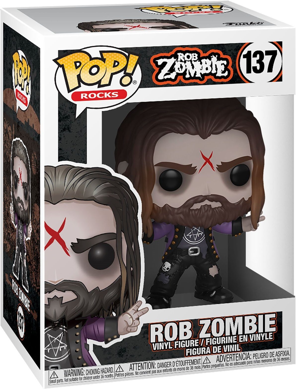 Funko Spielfigur Rob Zombie - Rob Zombie 137 Pop!
