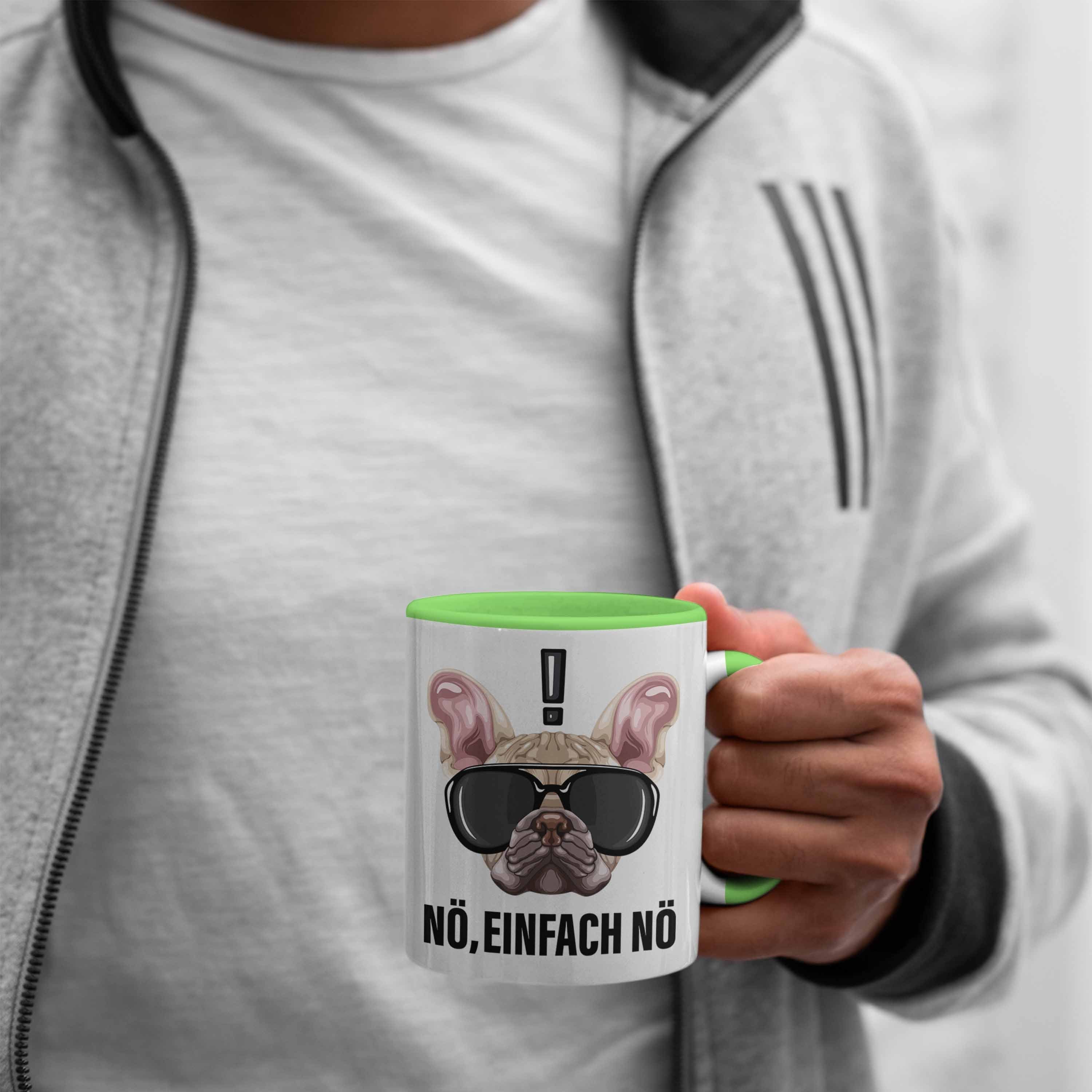 Grün Mops-Besitzer für Freun Geschenk Tasse Nö Trendation Nö Einfach Kaffee-Becher Tasse für