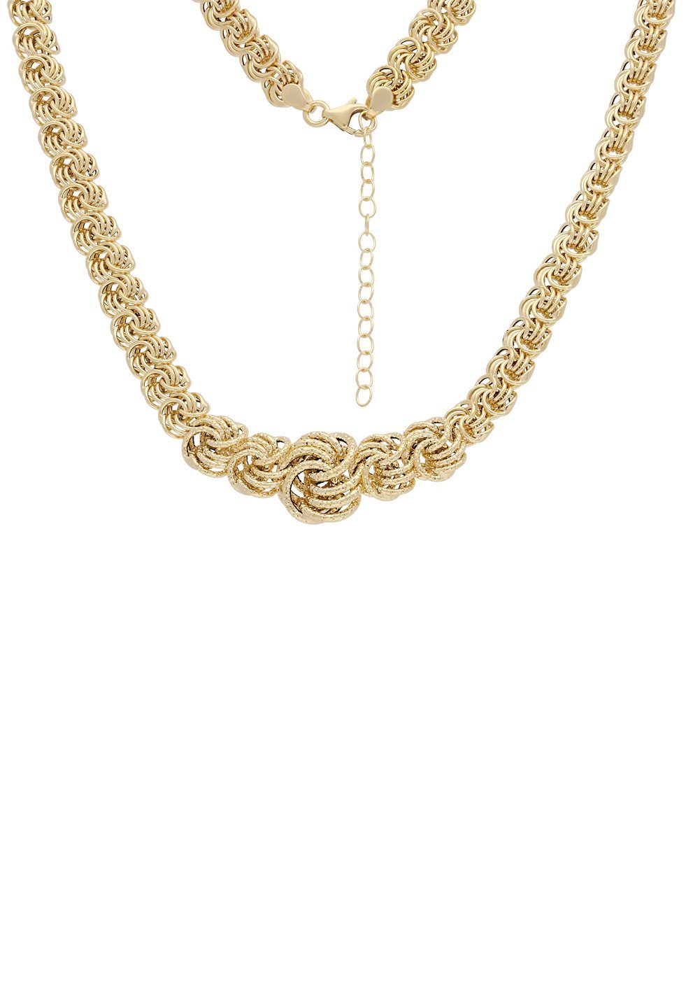 Firetti Goldkette Schmuck Geschenk Gold 585, Rosenkette, ca. 14,5 breit