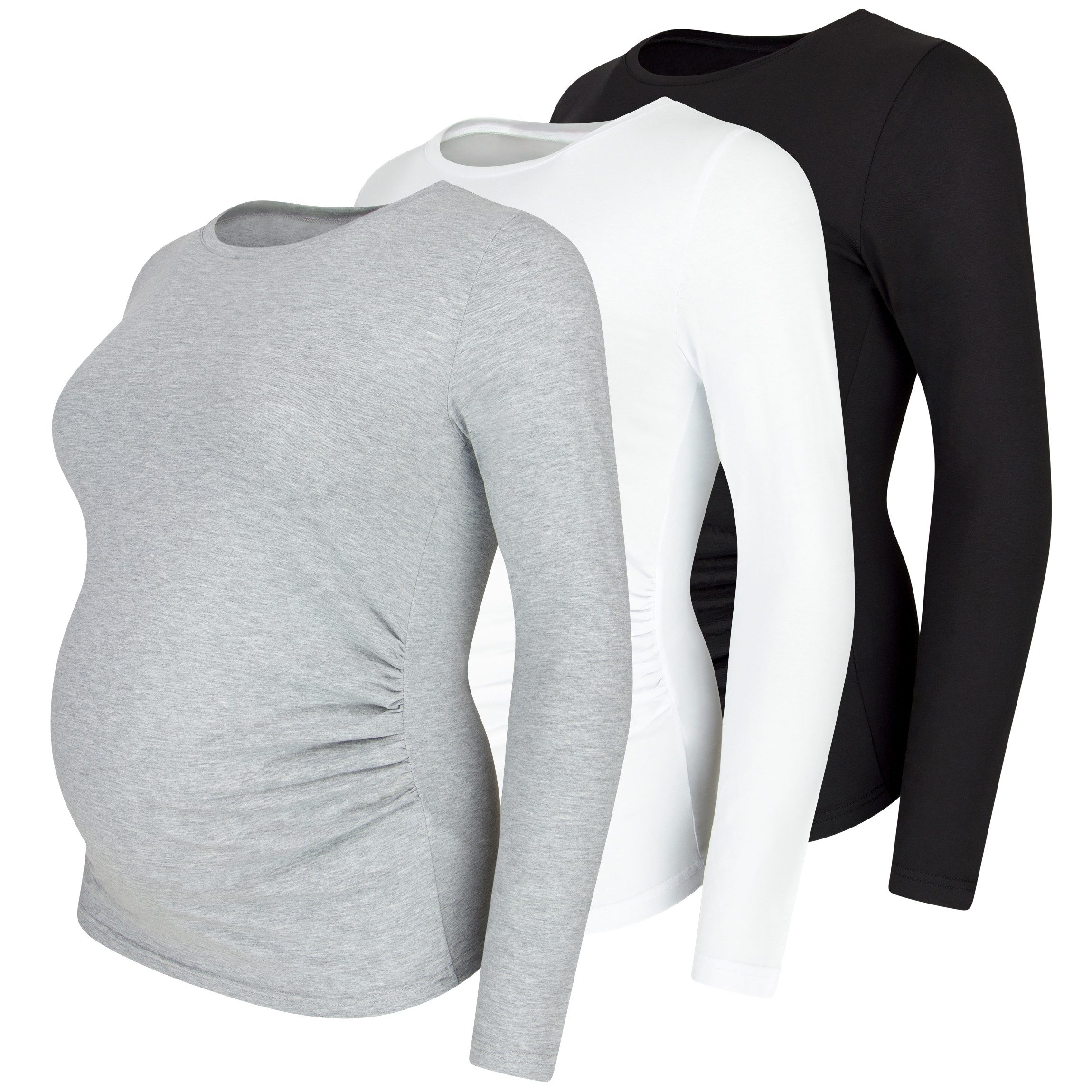 Umstandsshirt Langarm Basic Umstandsmode