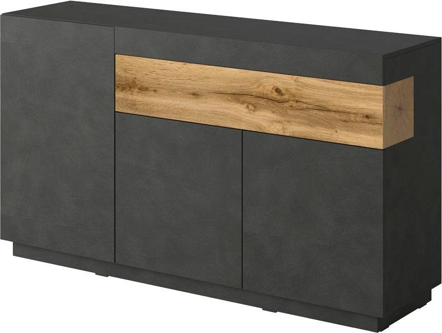 Helvetia Sideboard SILKE, Breite 150 cm