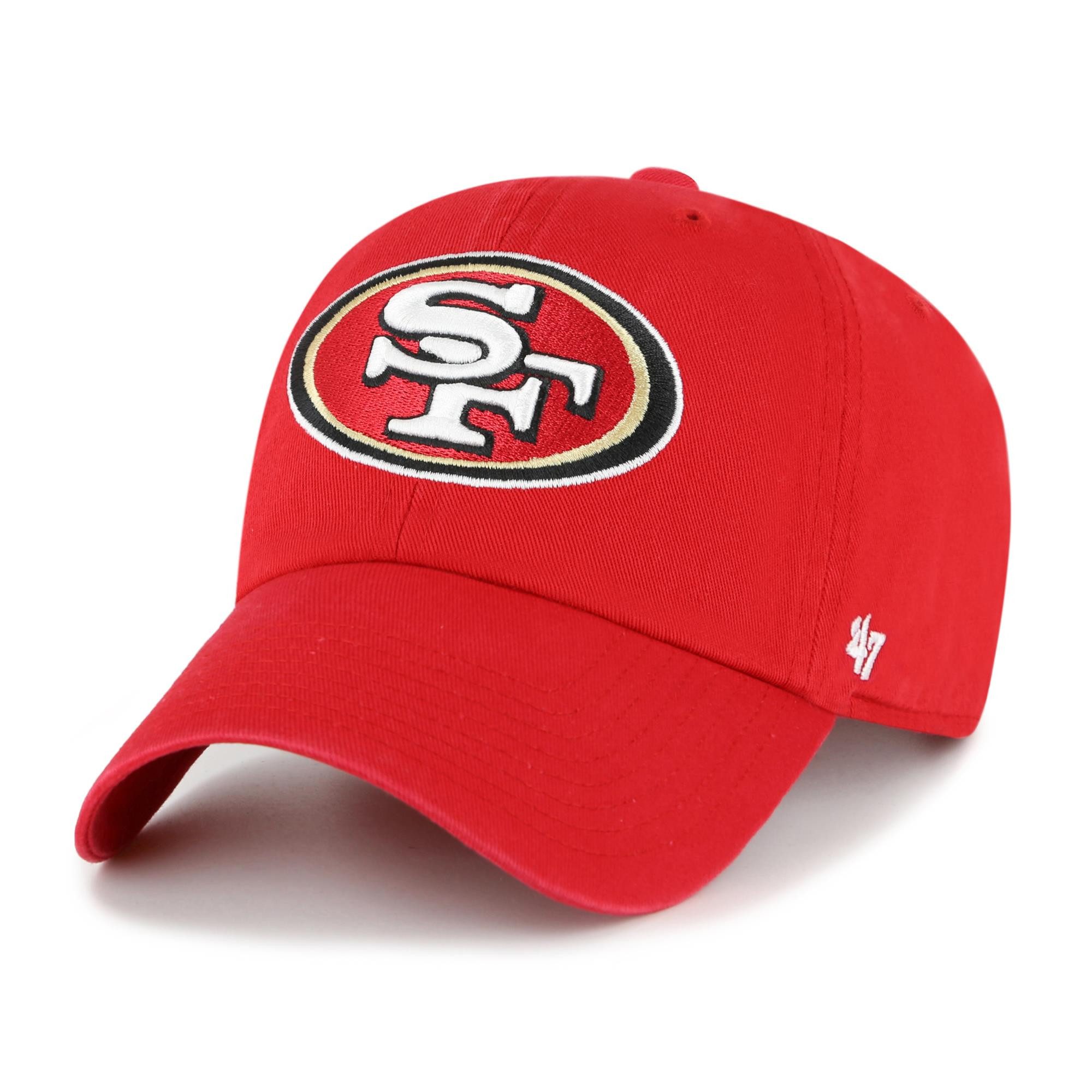 Baseball Cap '47 Brand NFL Cap San Francisco 49ers '47 CLEAN UP Red