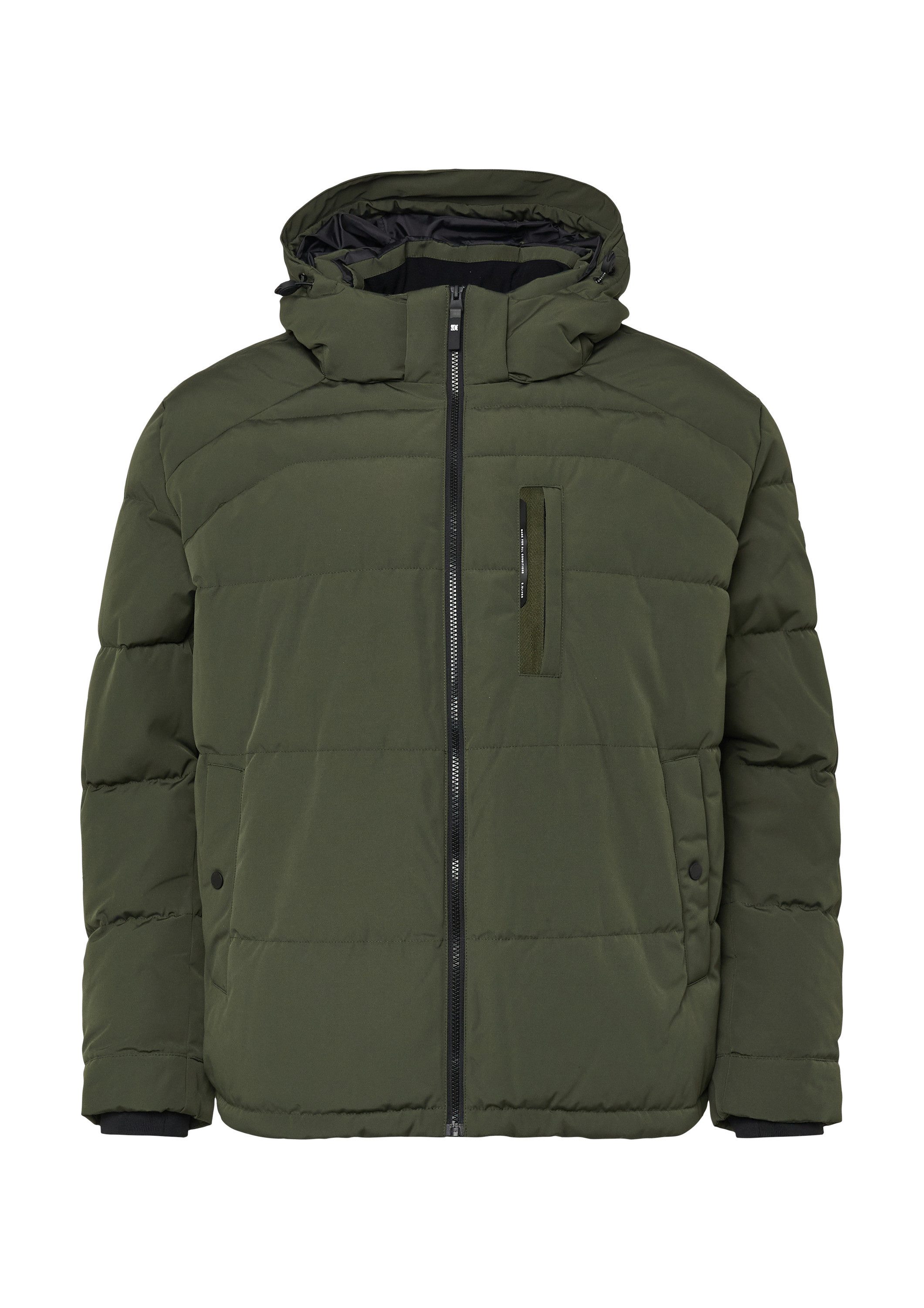 s.Oliver Winterjacke Outdoor-Jacke Wasserabweisende Pufferjacke mit abnehmb günstig online kaufen