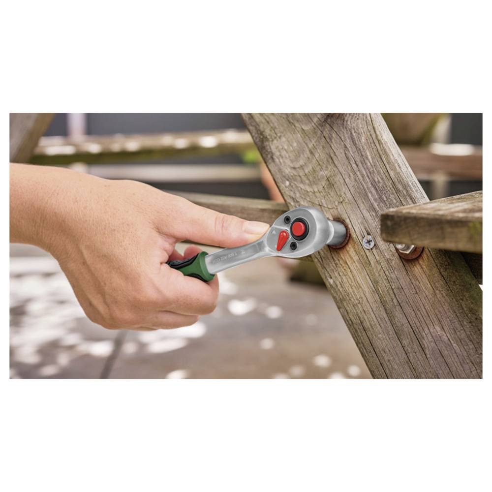 Bosch Home & Garden Steckschlüssel 1600A03EG1 Ratschen-Set 1600A03EG1