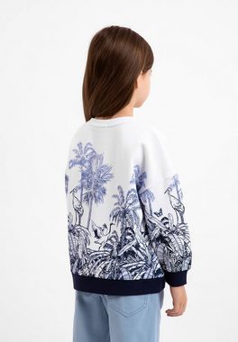 Gulliver Sweatshirt mit modischem Allover-Print