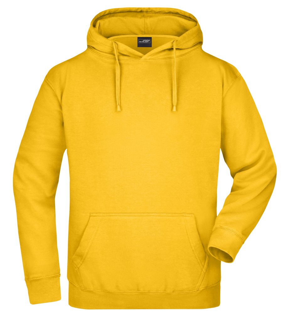 James & Nicholson Kapuzensweatshirt Hochwertiger Herren Freizeit-Sweat mit Kapuze und Kängurutasche JN047 besonders weich und bequem