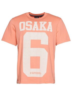 Superdry T-Shirt T-Shirt Kurzarmshirt mit Print